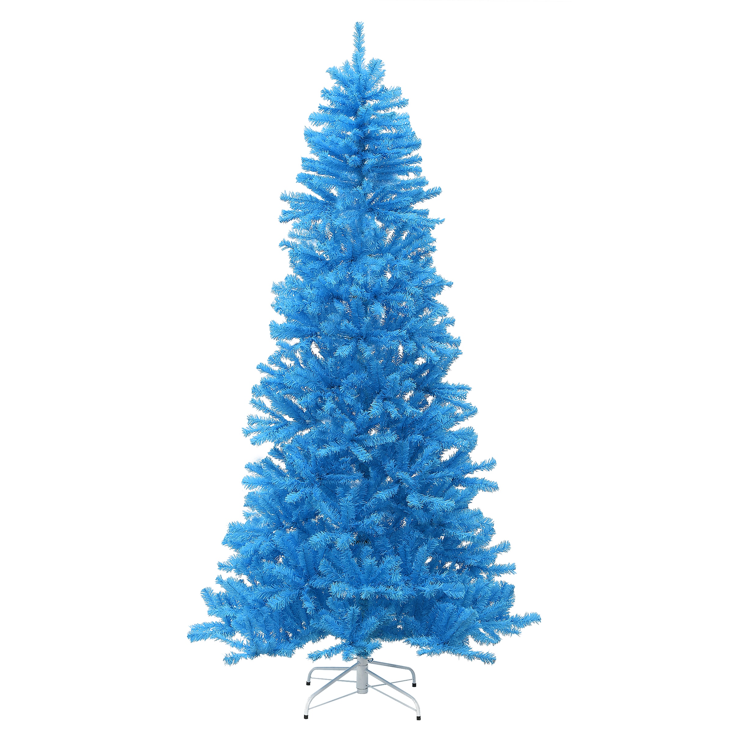 National Tree Company CT33-700-75 Colored Trees 7.5-ft Blue Artificial Christmas Tree