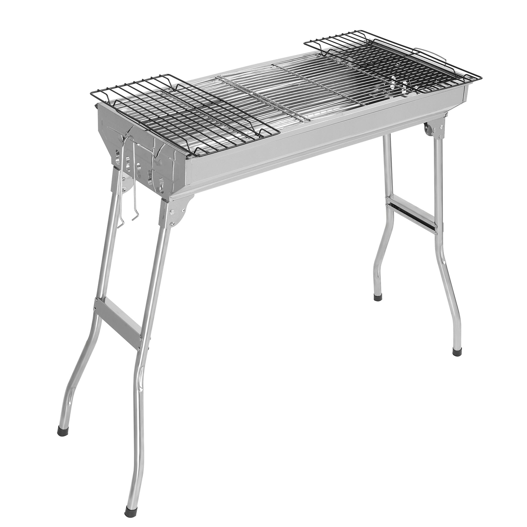 Winado  27 inches Portable Charcoal Grill in Stainless Steel