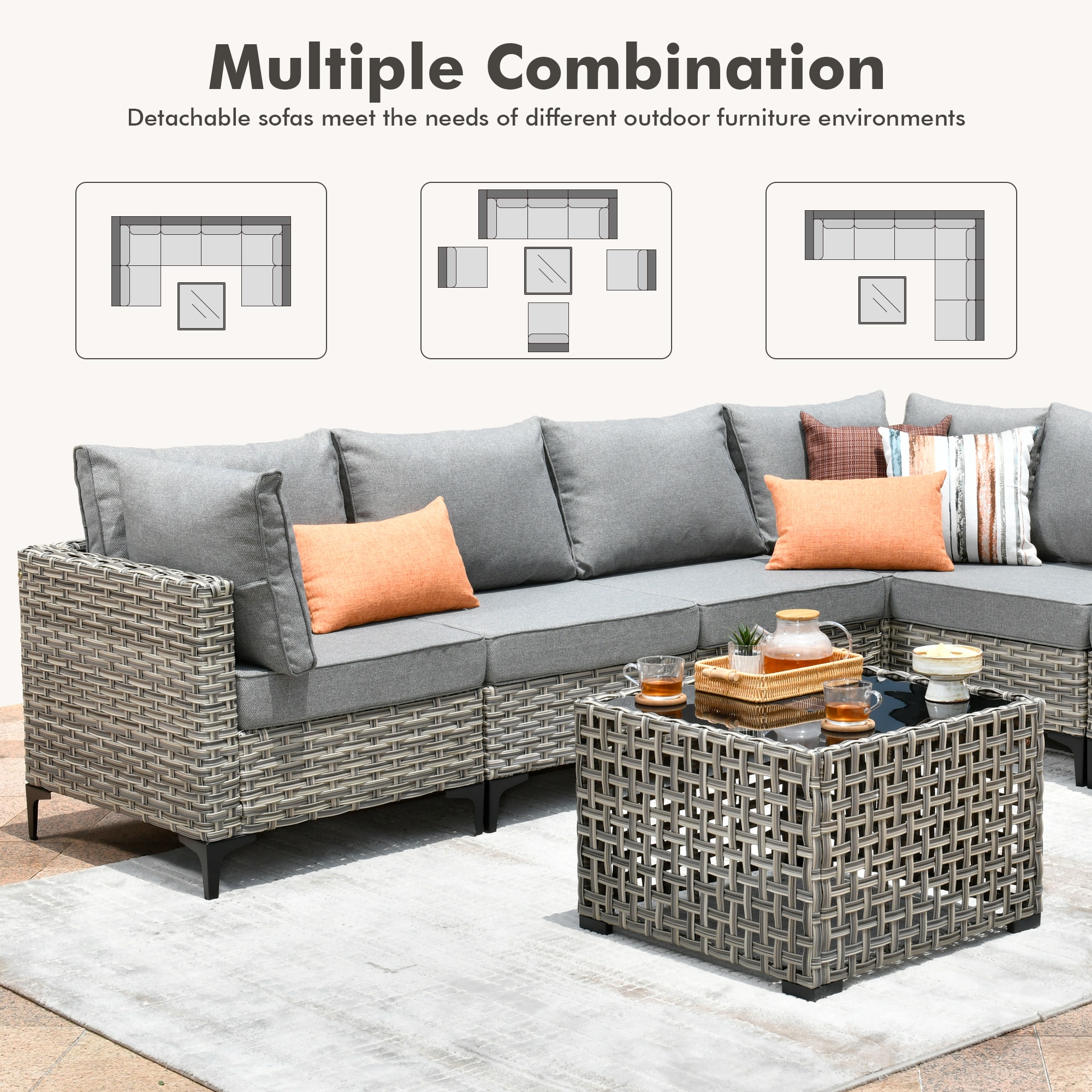 ALTRIGUS 6L-SKT207-AL Patio-Conversation-Sets - View #10