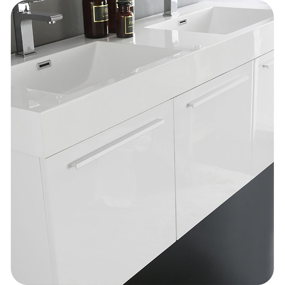 Fresca FCB8093WH-D-I Bath-Vanity-Combo - View #6