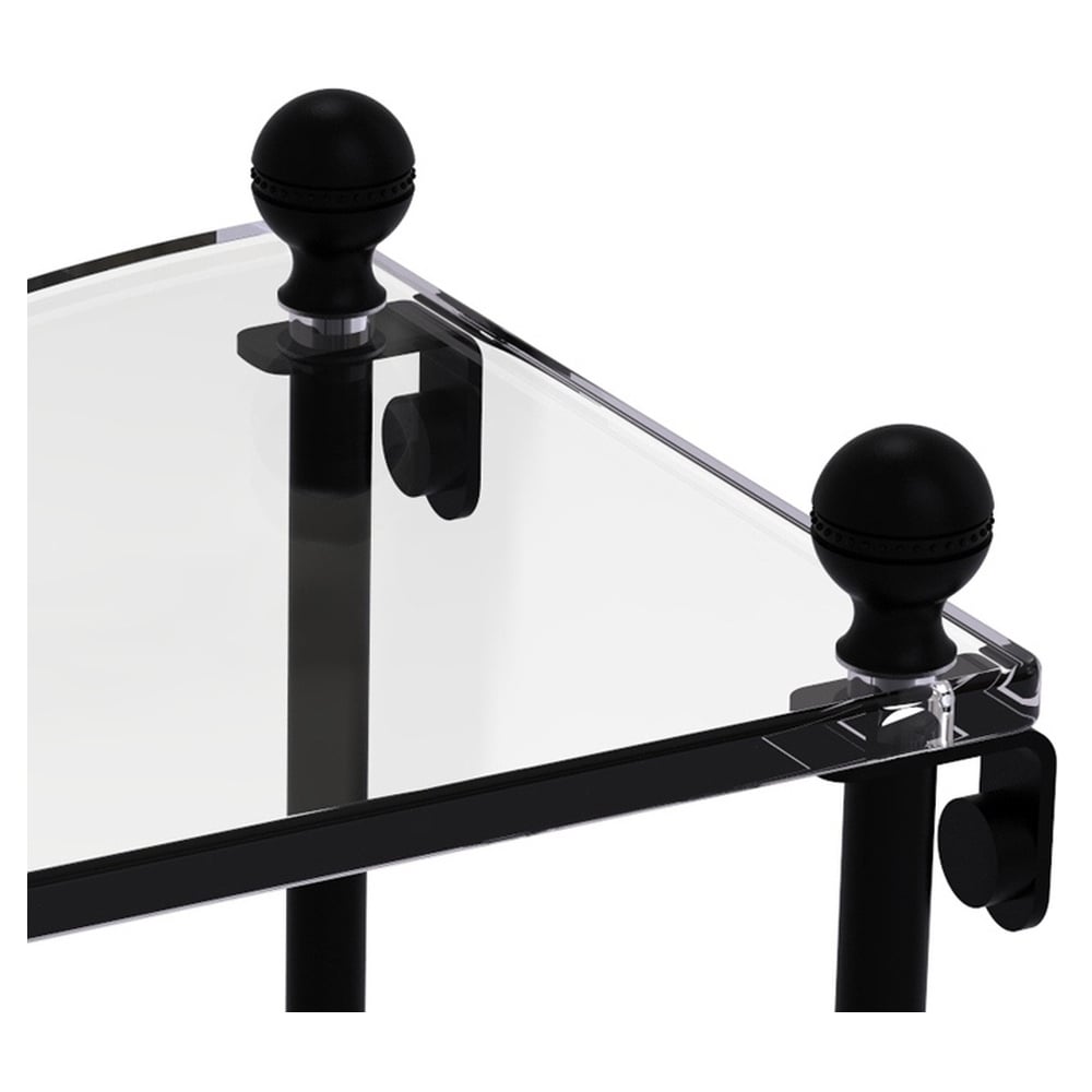 Allied Brass MA-6-BKM Bathroom-Shelves - View #2