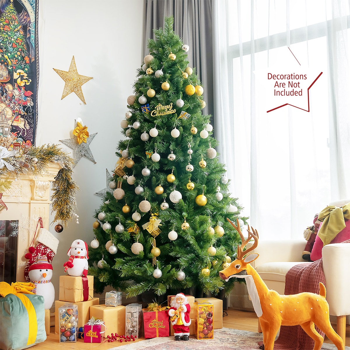 Forclover HYFASDCM47 Artificial-Christmas-Trees - View #12