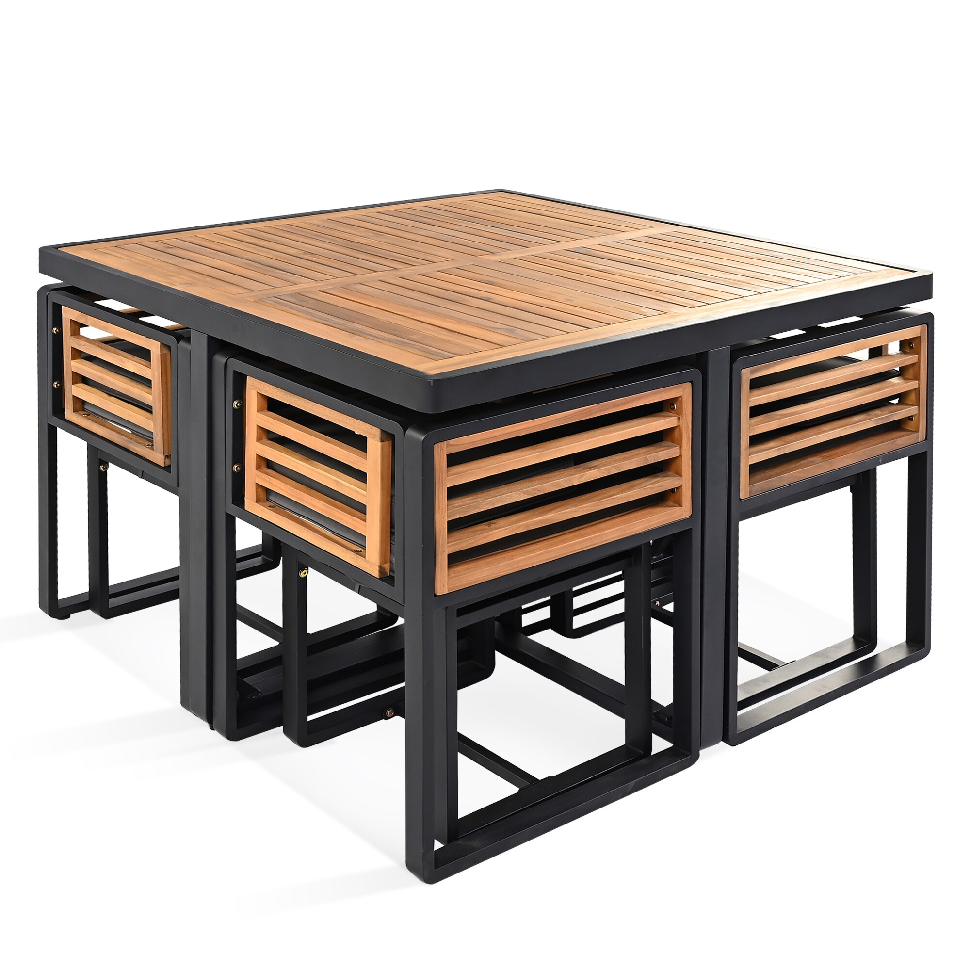 SINOFURN SYA010494GY Patio-Dining-Sets - View #10