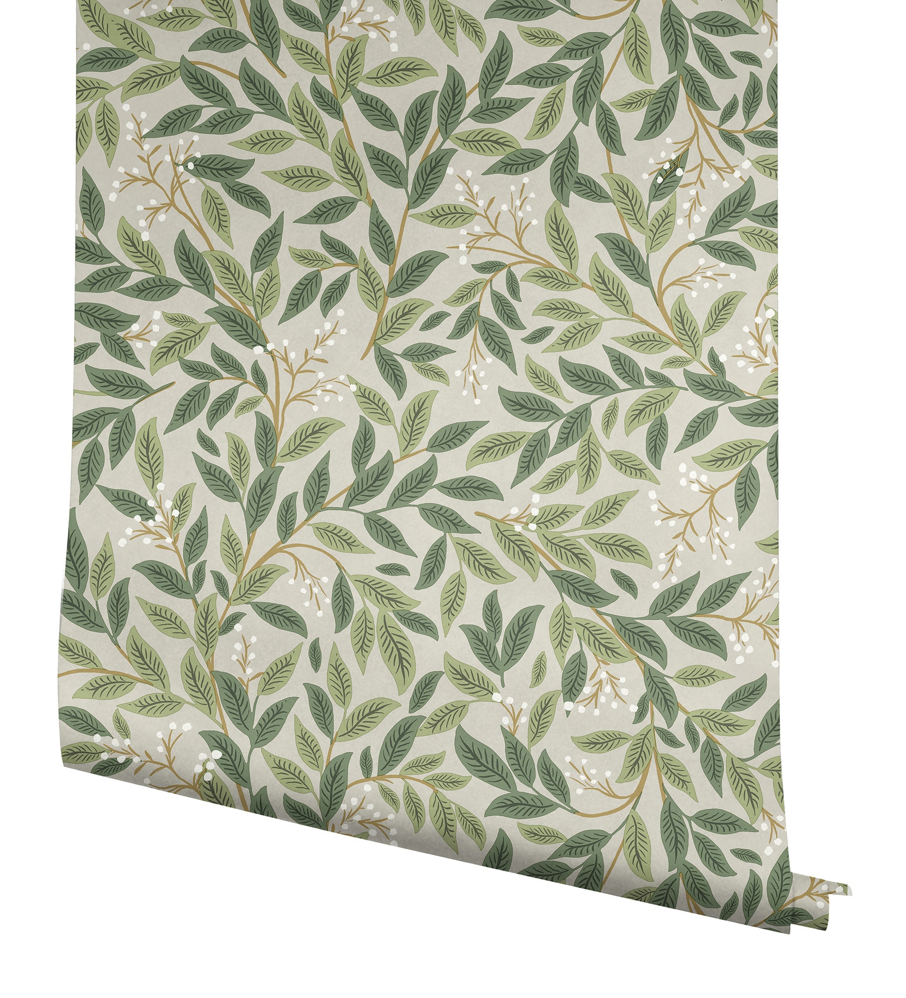 Willowberry Linen Peel and Stick Floral Wallpaper Roll