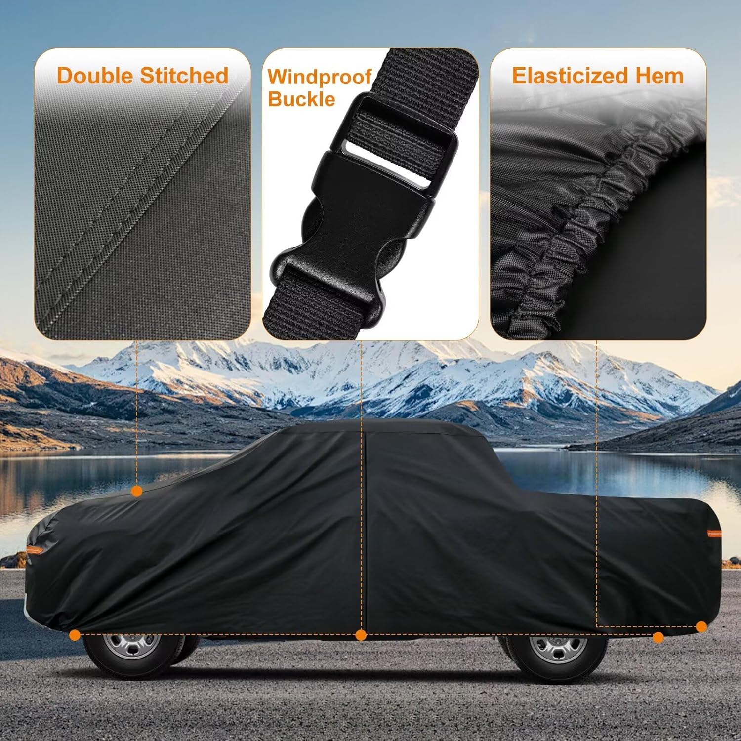 Holthly B0DFW9V5KP Universal-Car-Covers - View #4