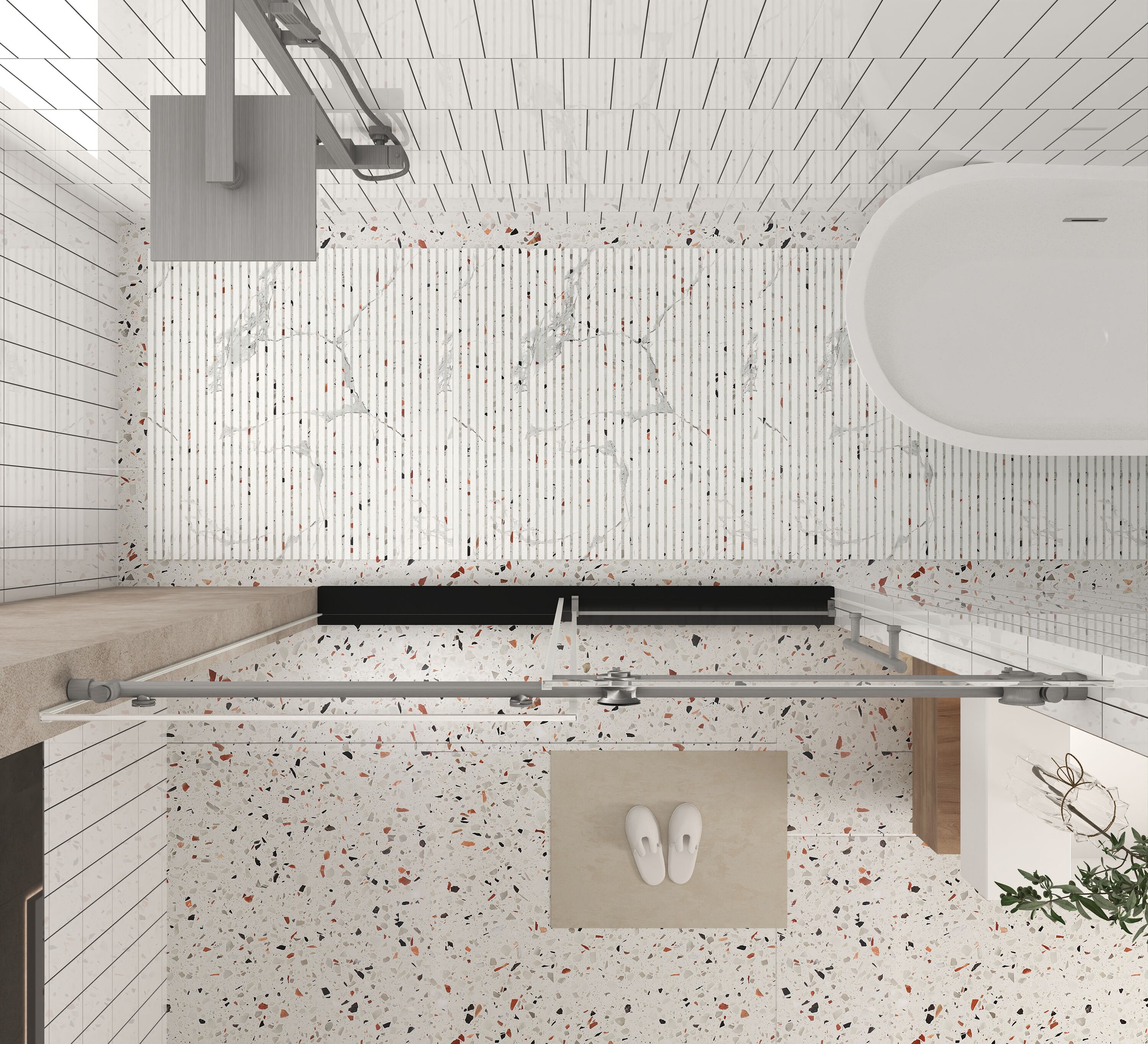 AAZJ JBF-W1675P399498 Shower-Doors - View #2