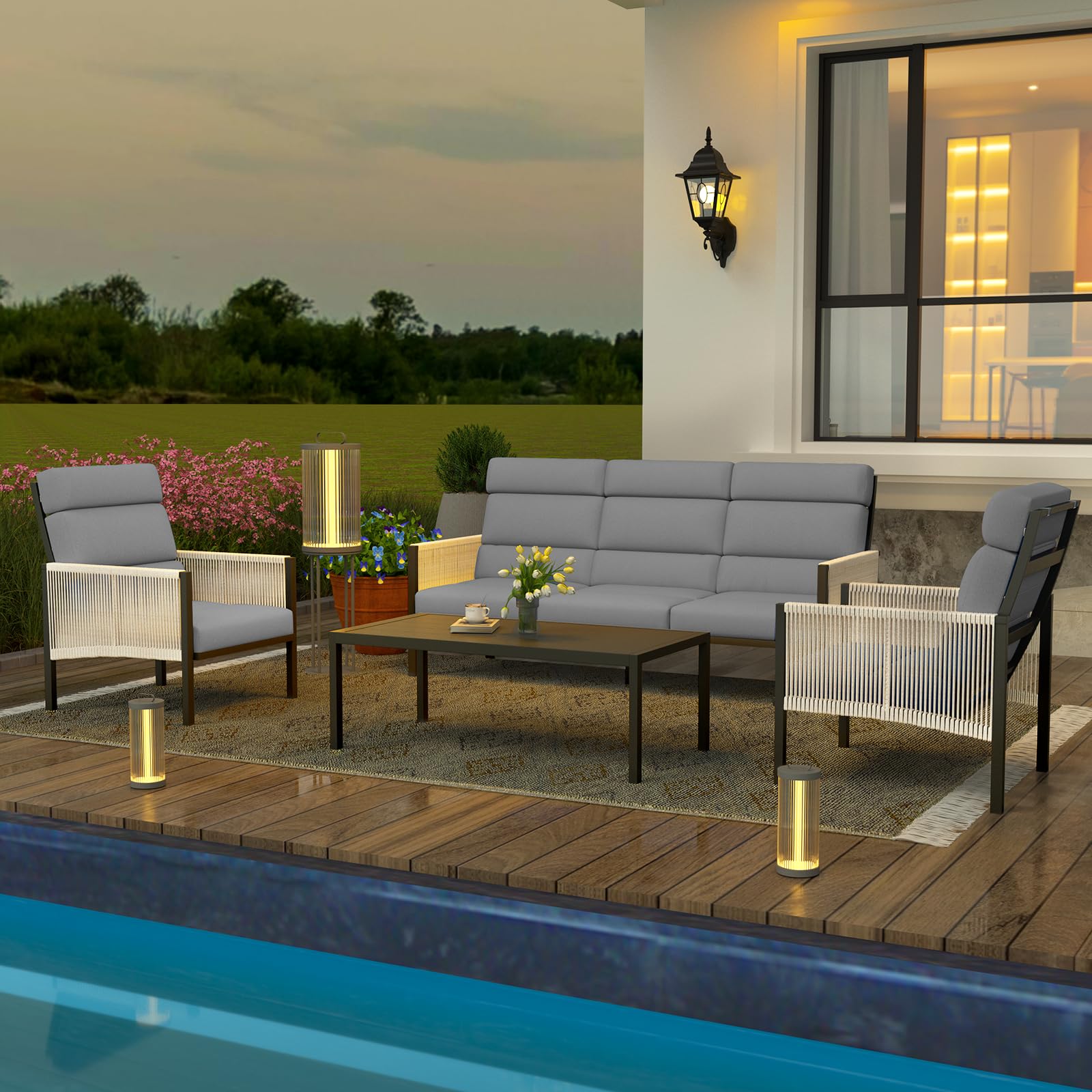 Mondawe MO-16340LG Patio-Conversation-Sets - View #3