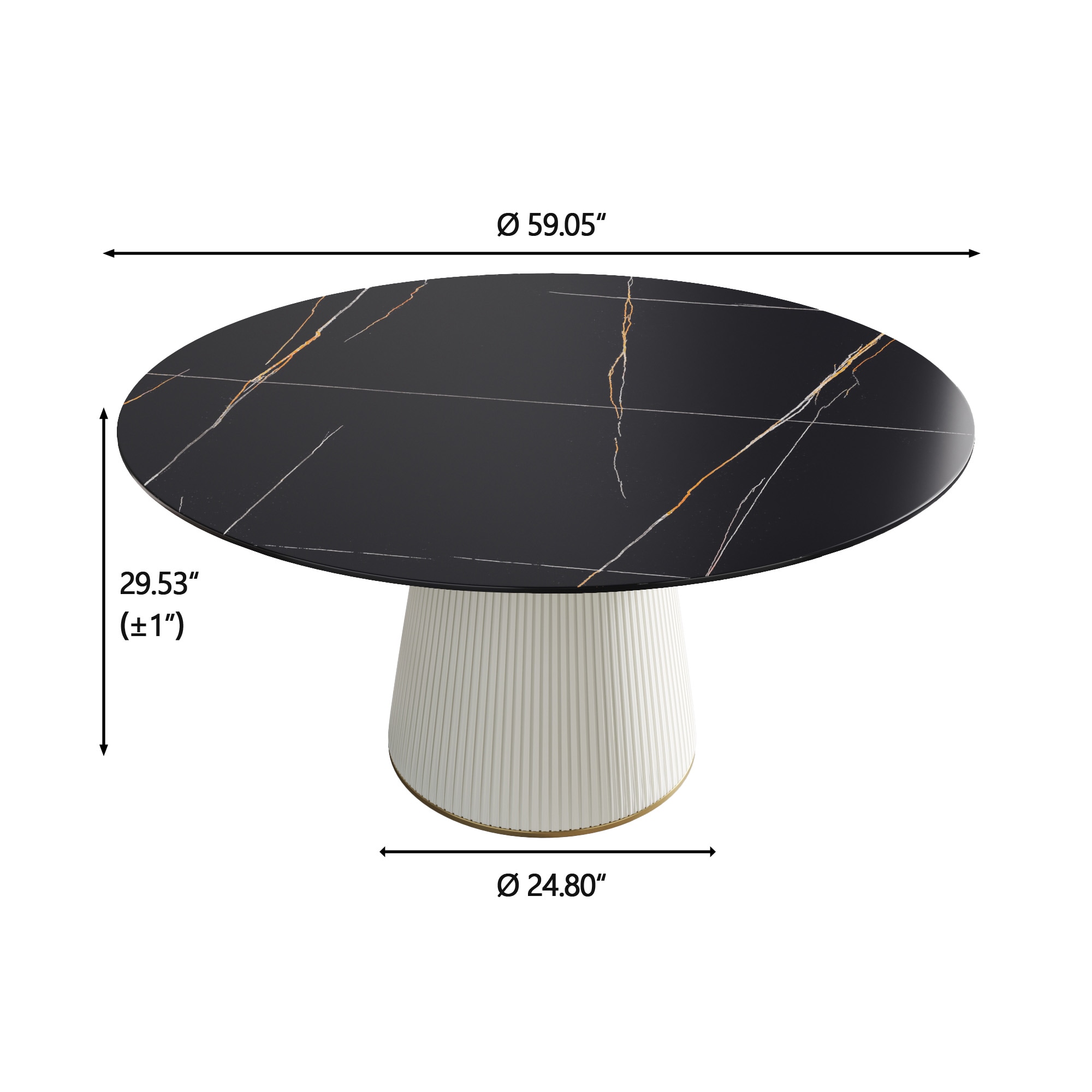 BuotiqHom DH-AT-150B-5W Dining-Tables - View #3