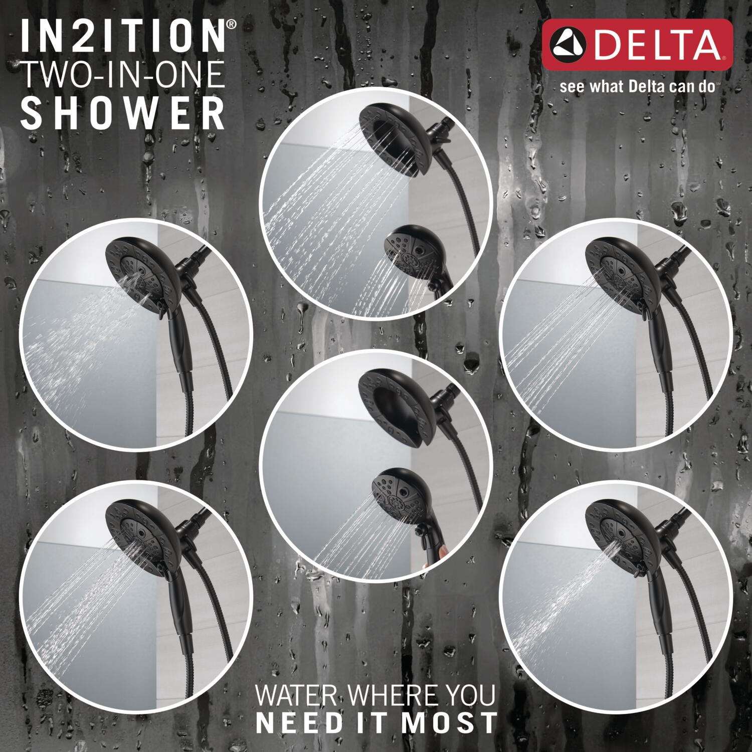 Delta 144789-BL-I Tub-Shower-Faucets - View #2