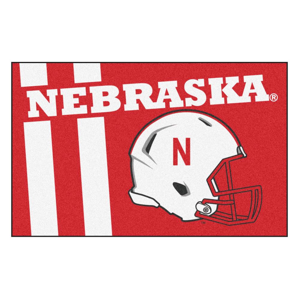 Husker Camper Welcome Mat, Entry Mat, Licensed Nebraska Cornhusker P –  Amanda's Crafty Creations