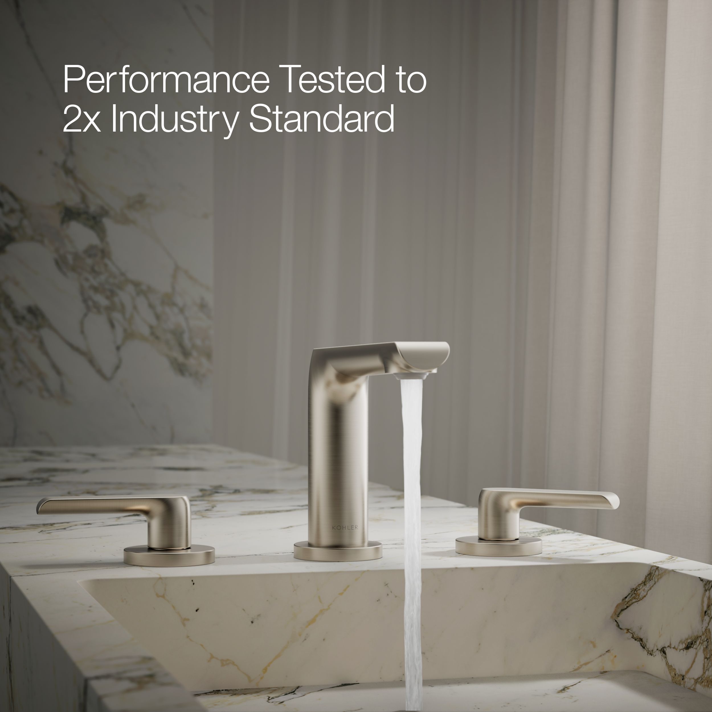 KOHLER K-97352-4-BN Lavatory-Faucets - View #12