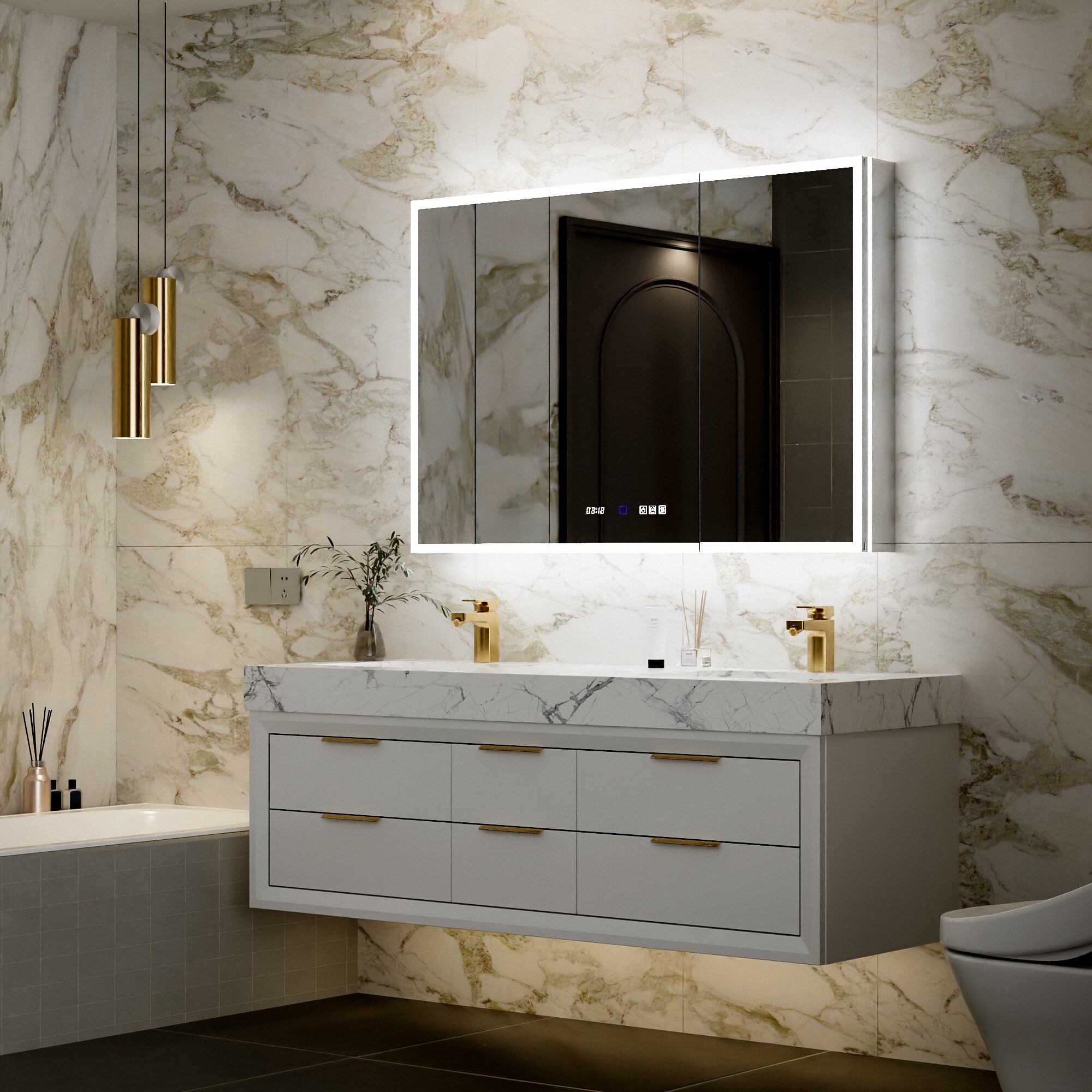 AAZJ JDEX-V12MED4832 Bathroom-Medicine-Cabinets - View #10