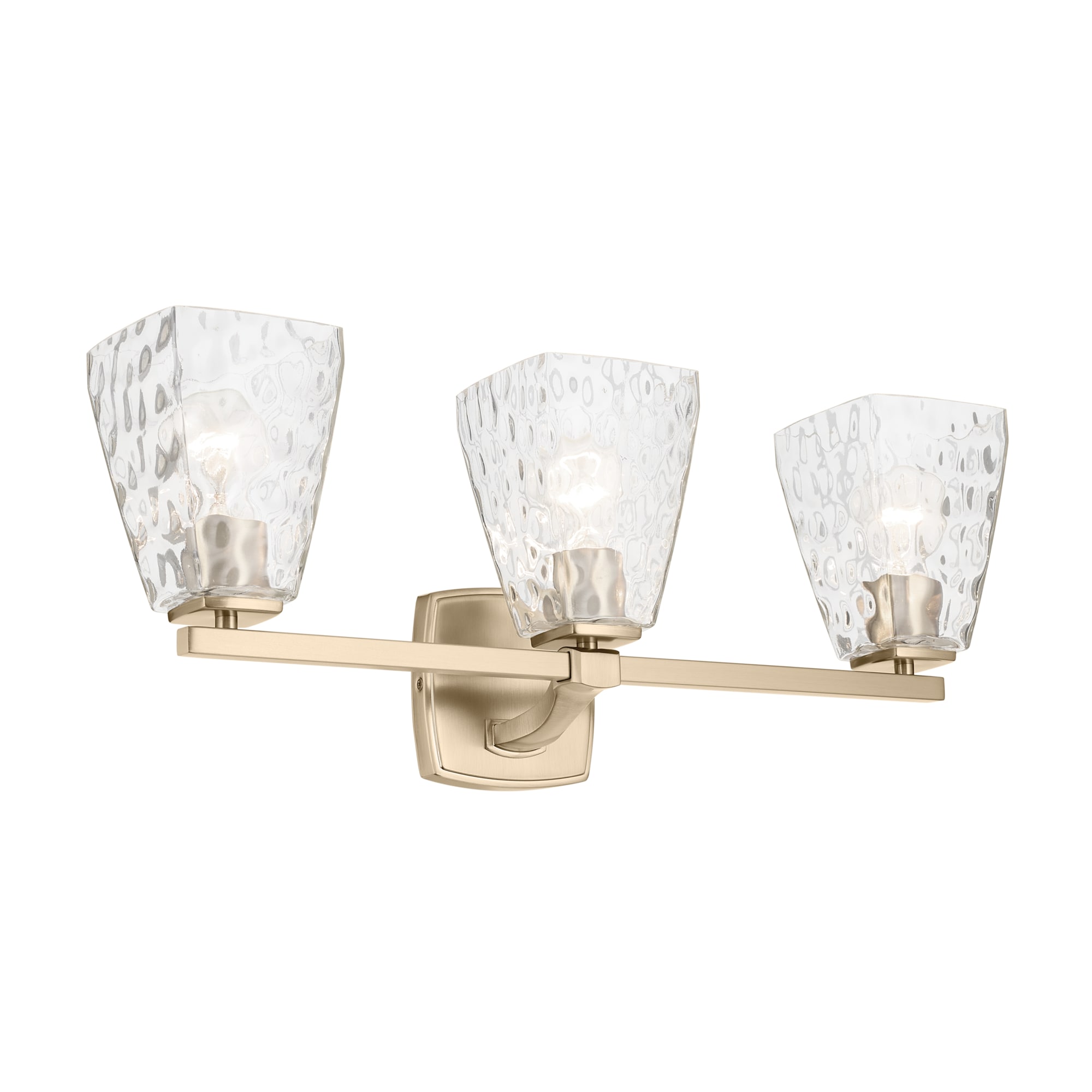 Kichler 55216CPZWTR Marant 23.75-in 3 -Light Bronze Modern/contemporary Vanity light