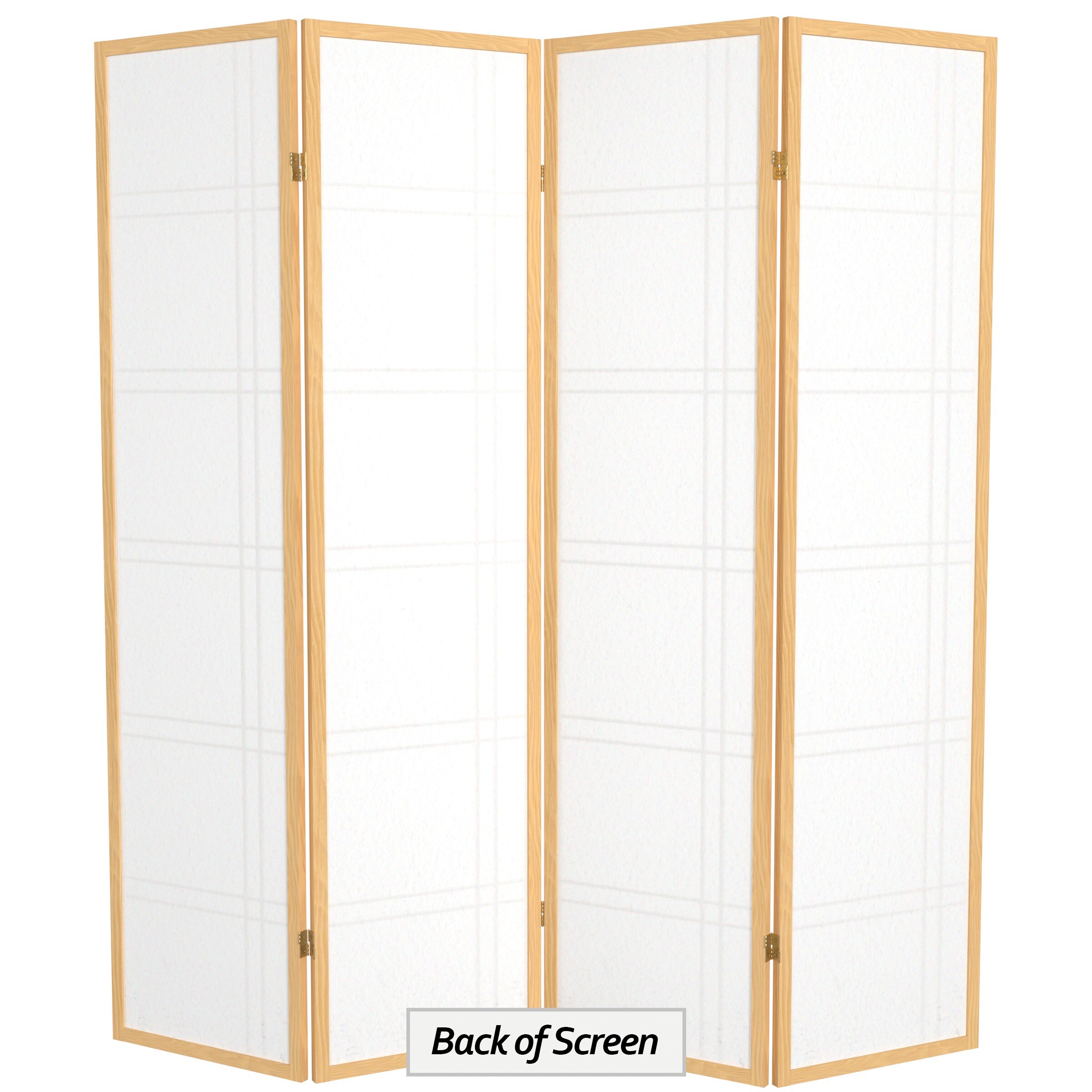 Red Lantern SSCDBLX-4P-NAT Indoor-Privacy-Screens - View #2