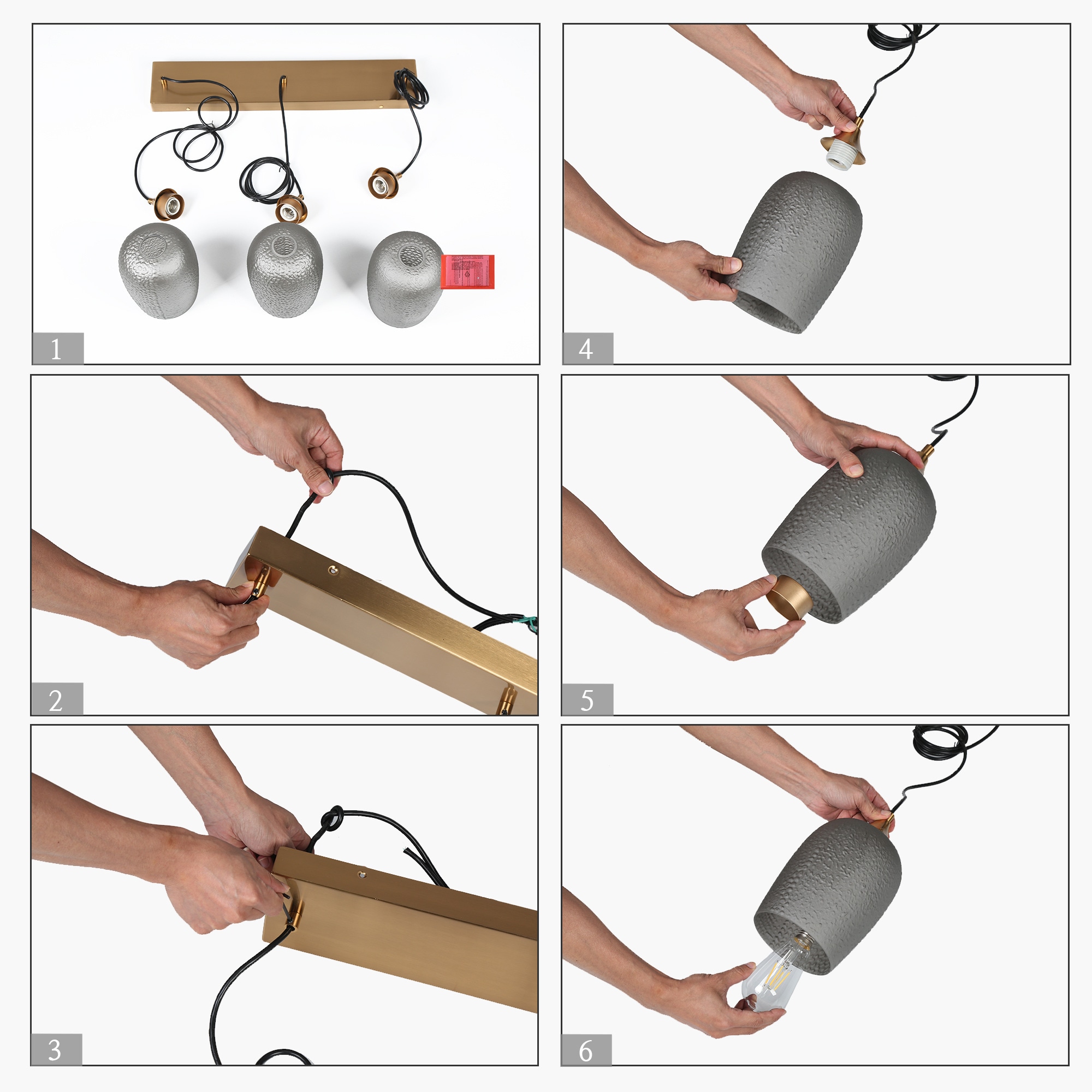 LNC HA04991P3 Pendant-Lights - View #13