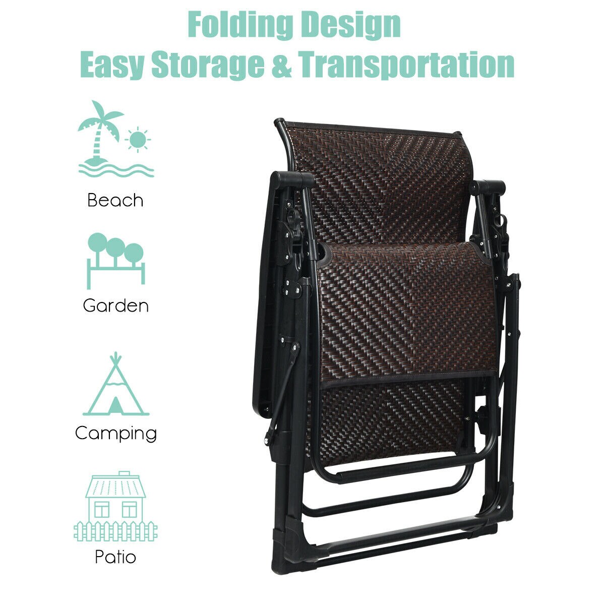 Costway CSHY005895 Patio-Chairs - View #7
