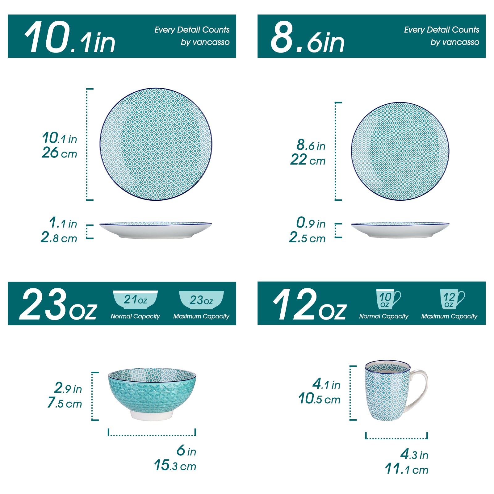 vancasso VC-MACARON-SL dinnerware - View #10