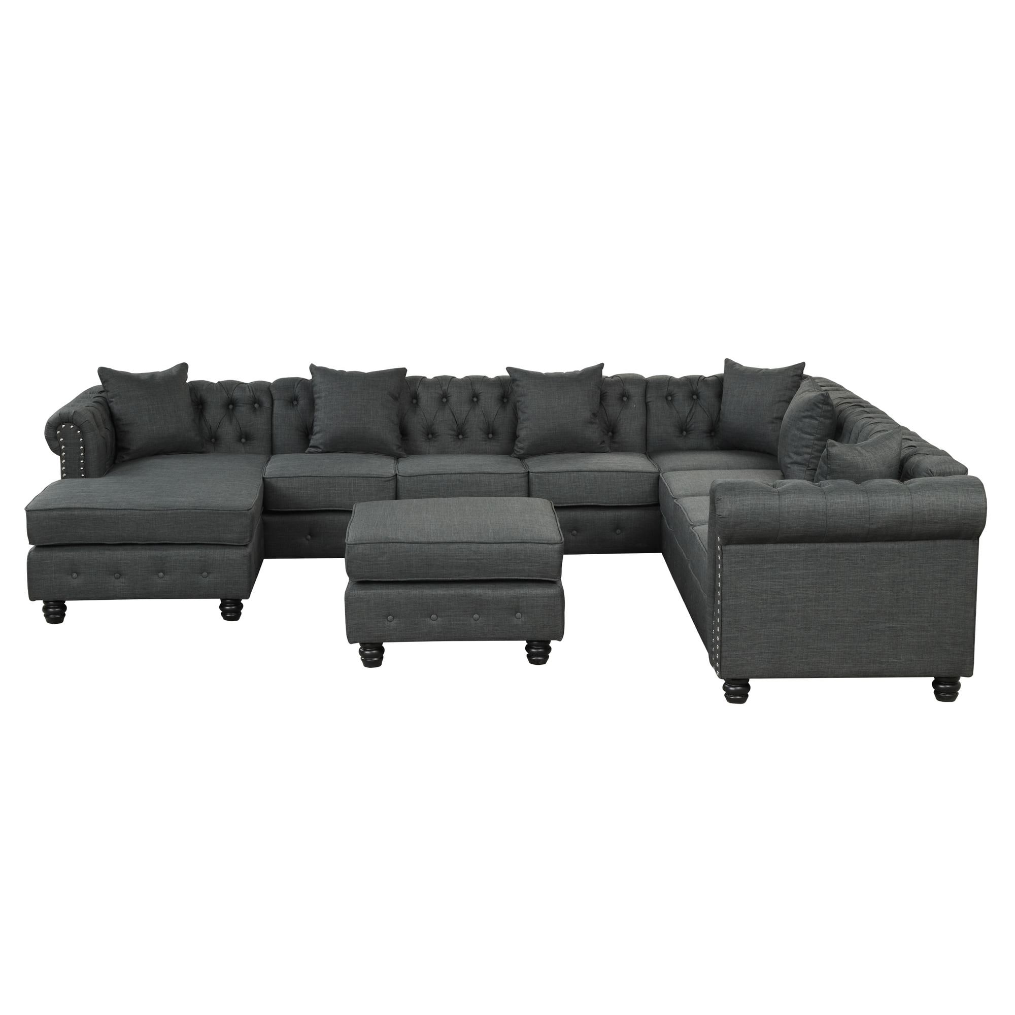 FARATI 8746-GREY Sofas-Loveseats - View #3