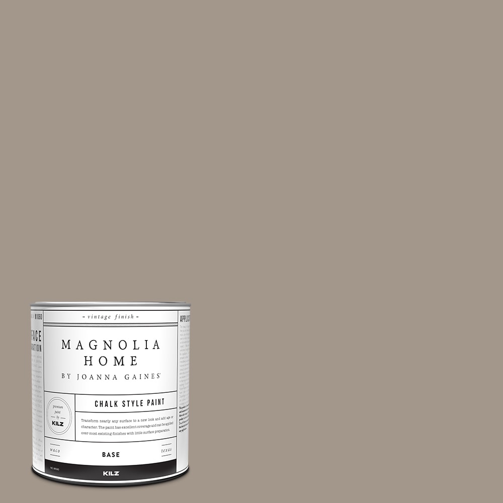 Magnolia Home MAG139-4082230 by Joanna Gaines Water-based Tintable Low Odor Antiquing Chalky Paint (1-quart)
