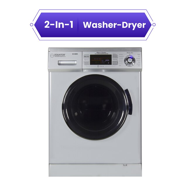 Equator Advanced Appliances Compact 1.57 cu ft Capacity Silver