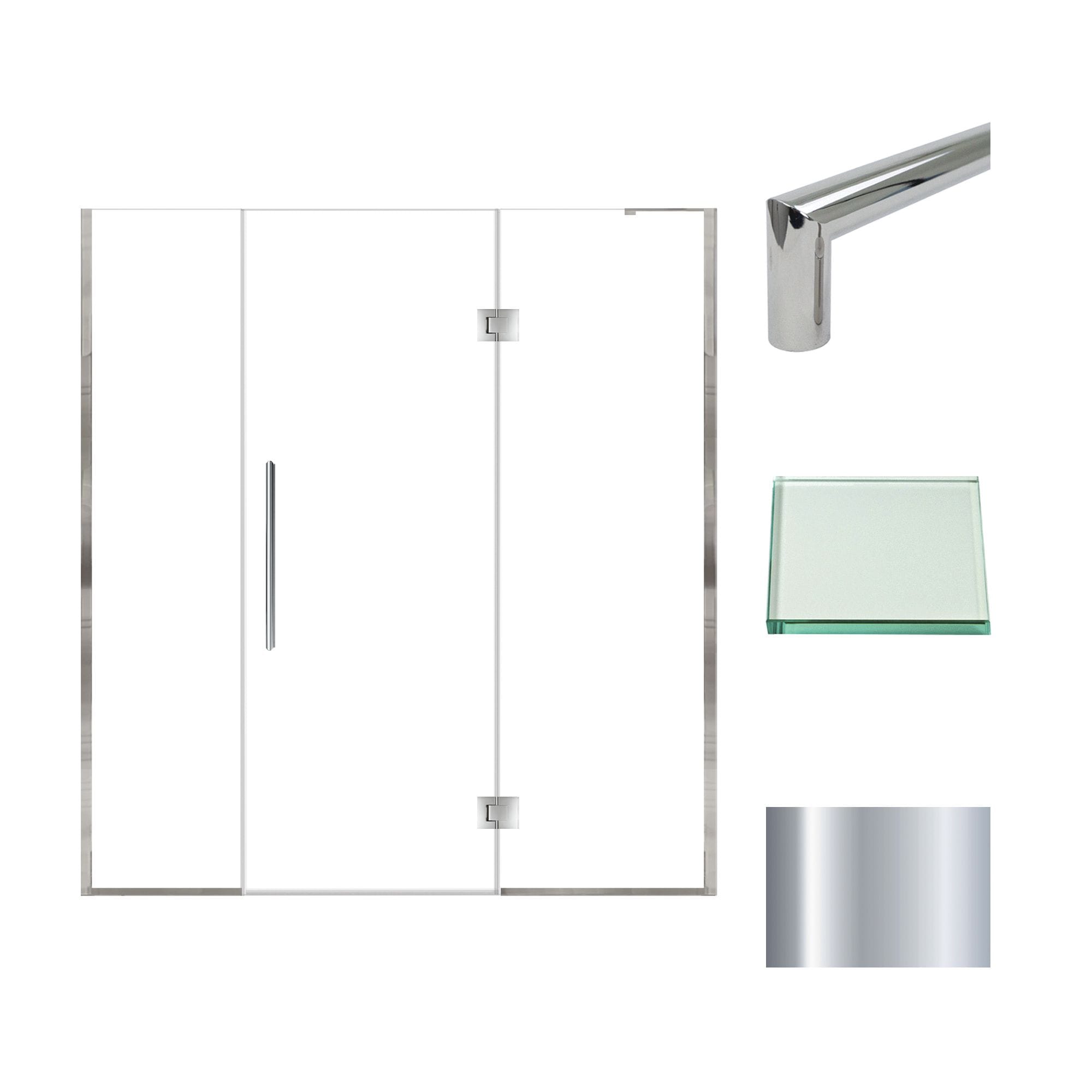 Transolid EHTF705287610C-T-PC Shower-Doors - View #2