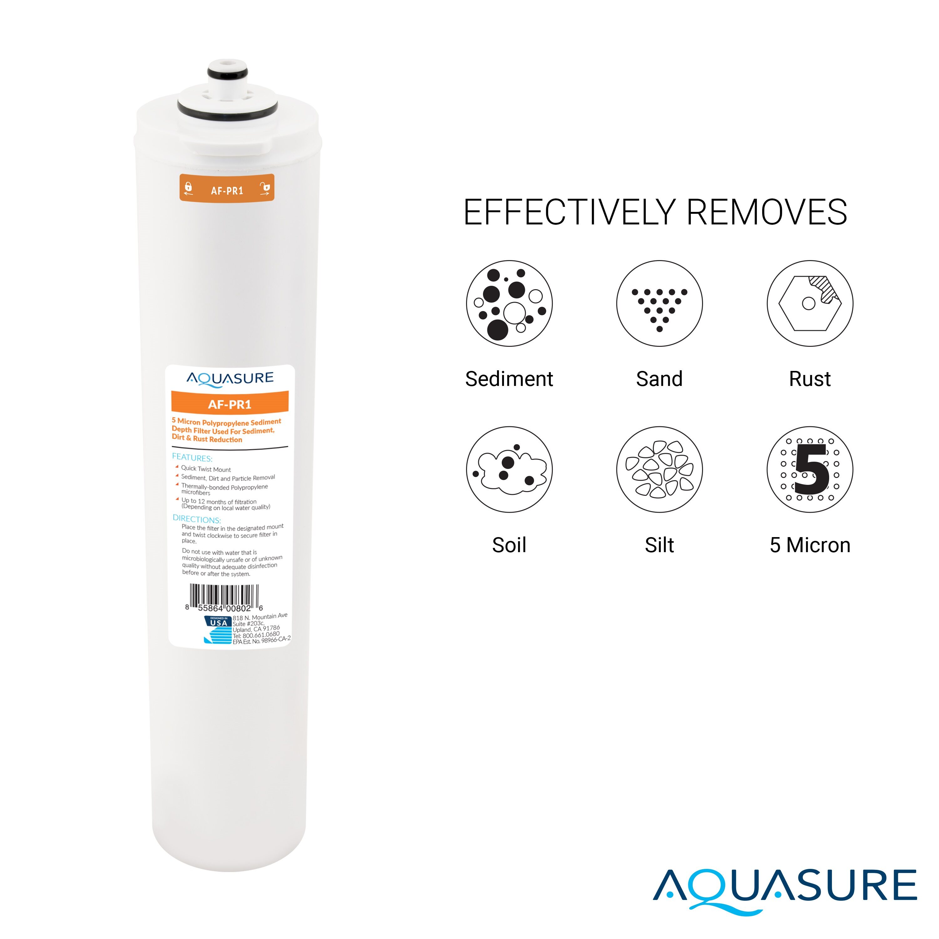 AQUASURE AF-CP75 Replacement-Water-Filters-Cartridges - View #2