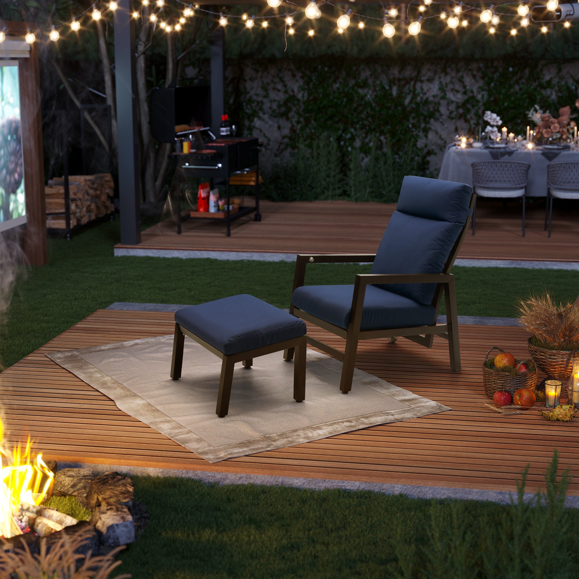Crestlive Products CL-LG006BRN-4 Patio-Chairs - View #10