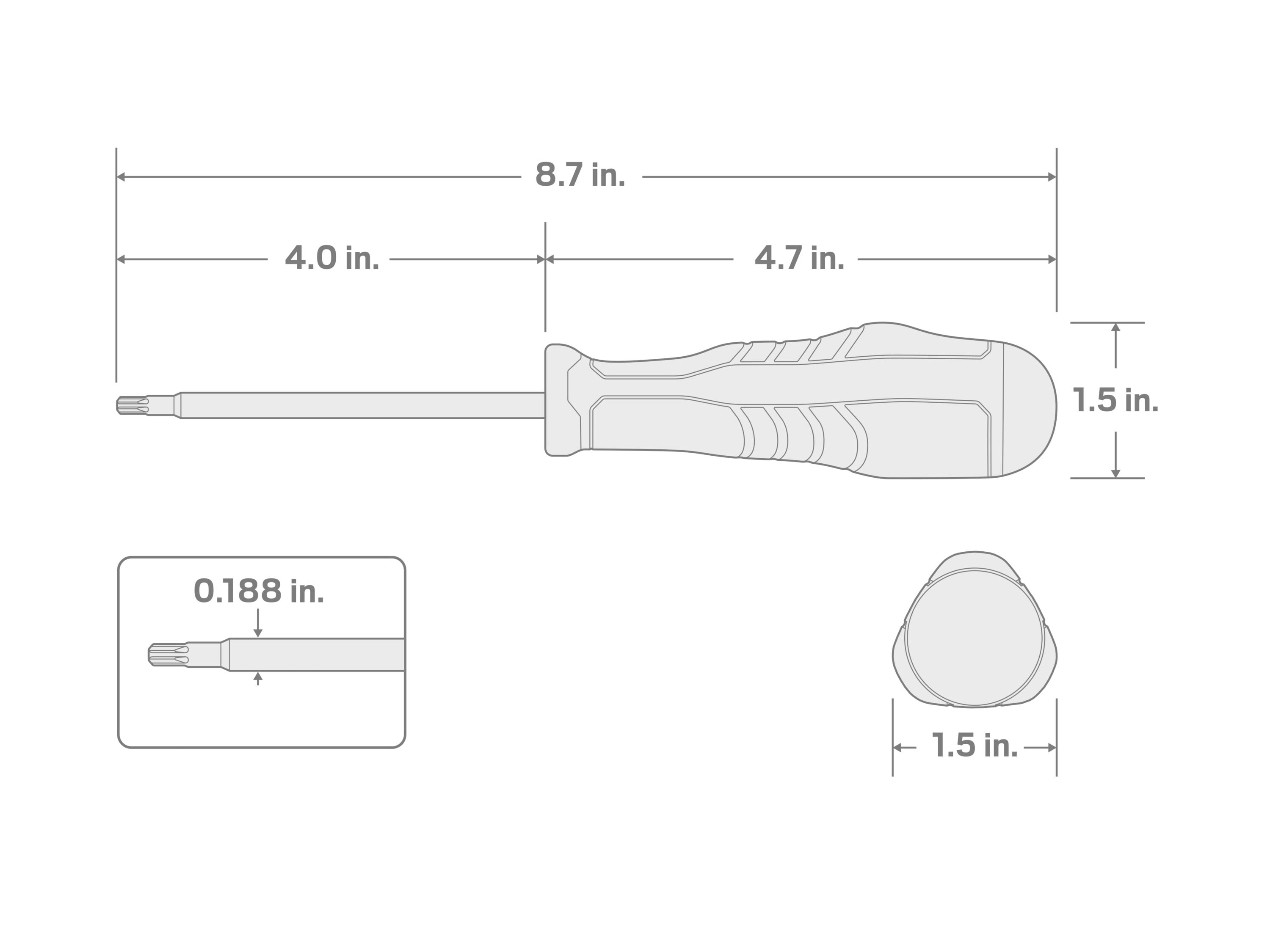 TEKTON DHT31200 Screwdrivers-Individual - View #7