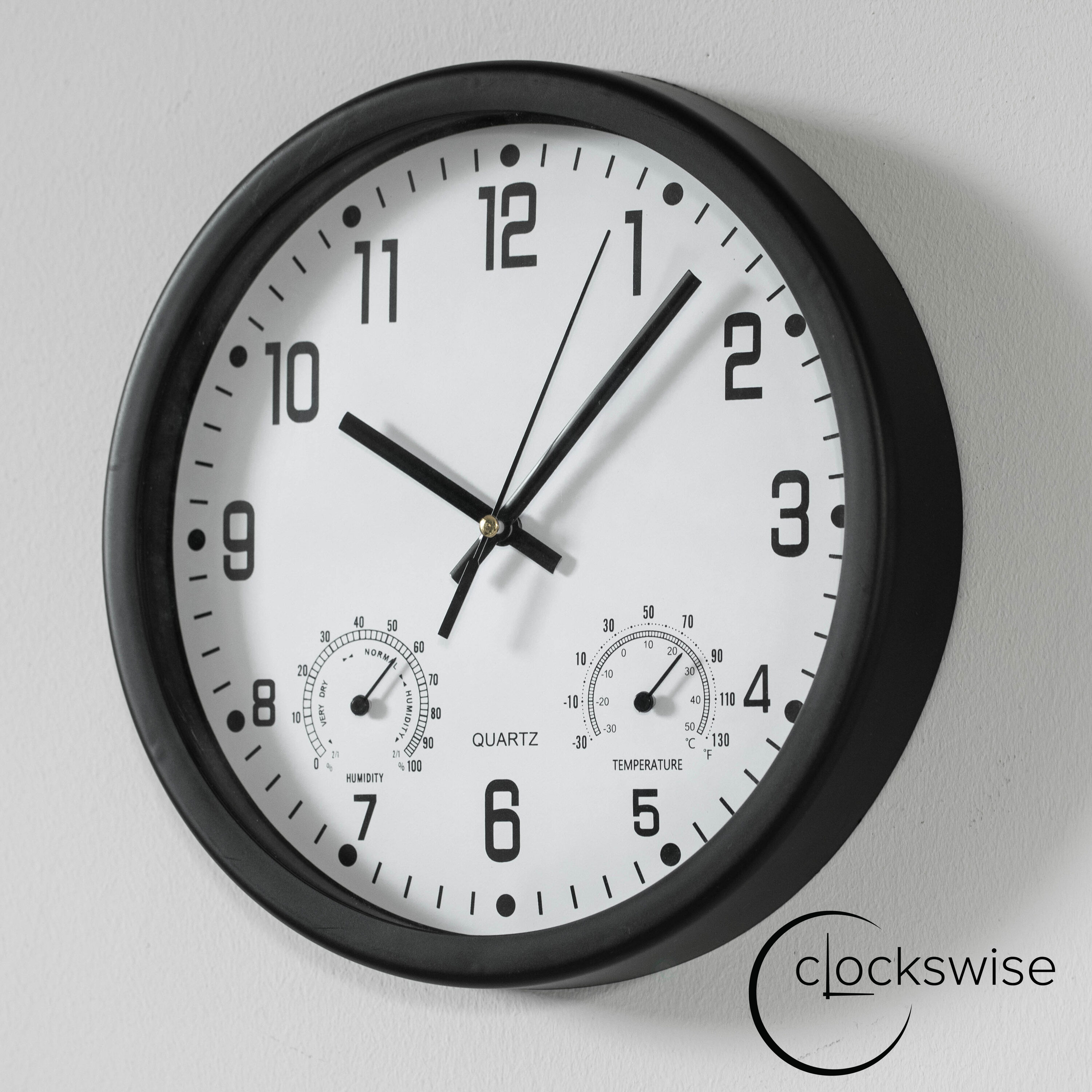 Clockswise QI004748.BK.10 Indoor-Outdoor-Clocks - View #8