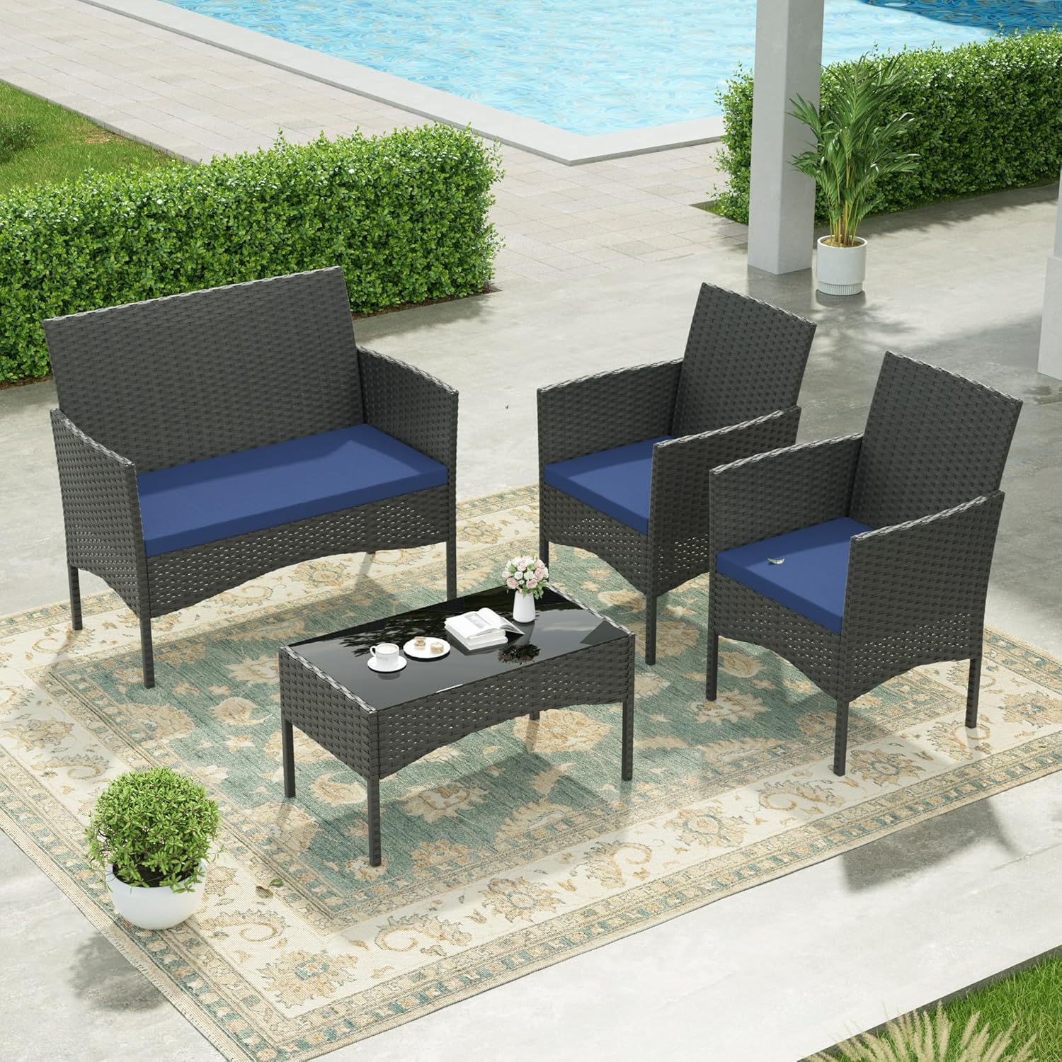ALAULM LS-630-SJT-NAVY Patio-Conversation-Sets - View #7
