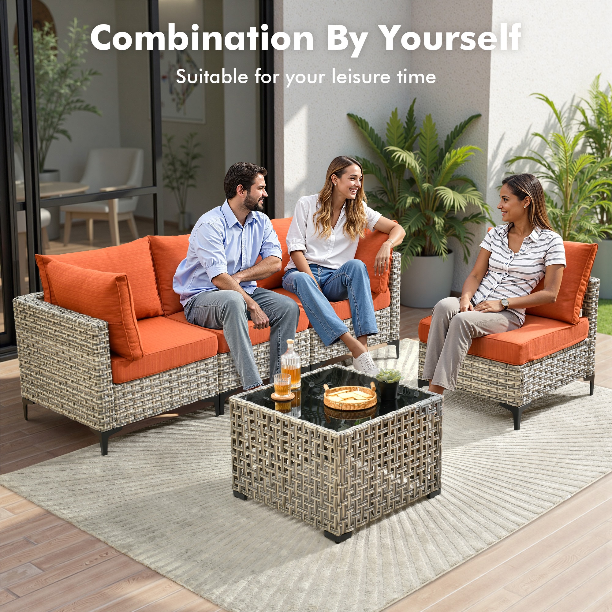 ALTRIGUS 6L-SKT807-AL Patio-Conversation-Sets - View #9