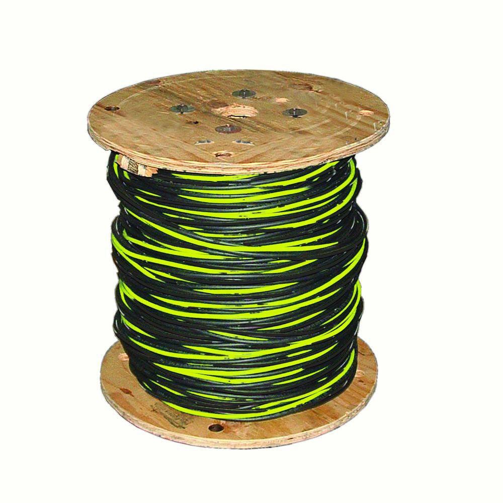 500' 2 AWG Clemson Single Conductor Aluminum URD Wire 