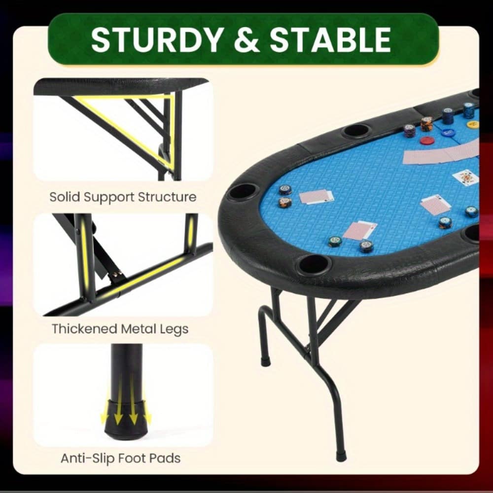 U-HOMY PT009BU Multi-Game-Tables - View #4