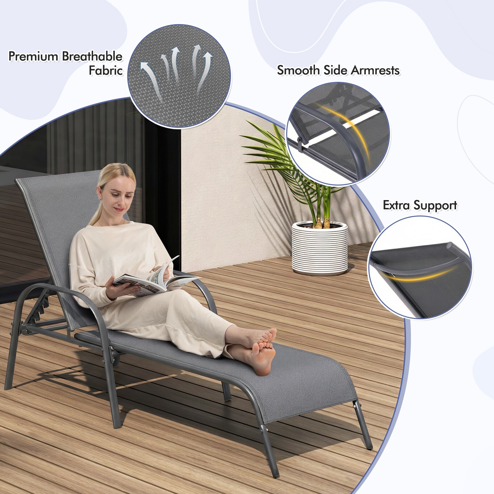 Costway CSHY005877 Patio-Chairs - View #6