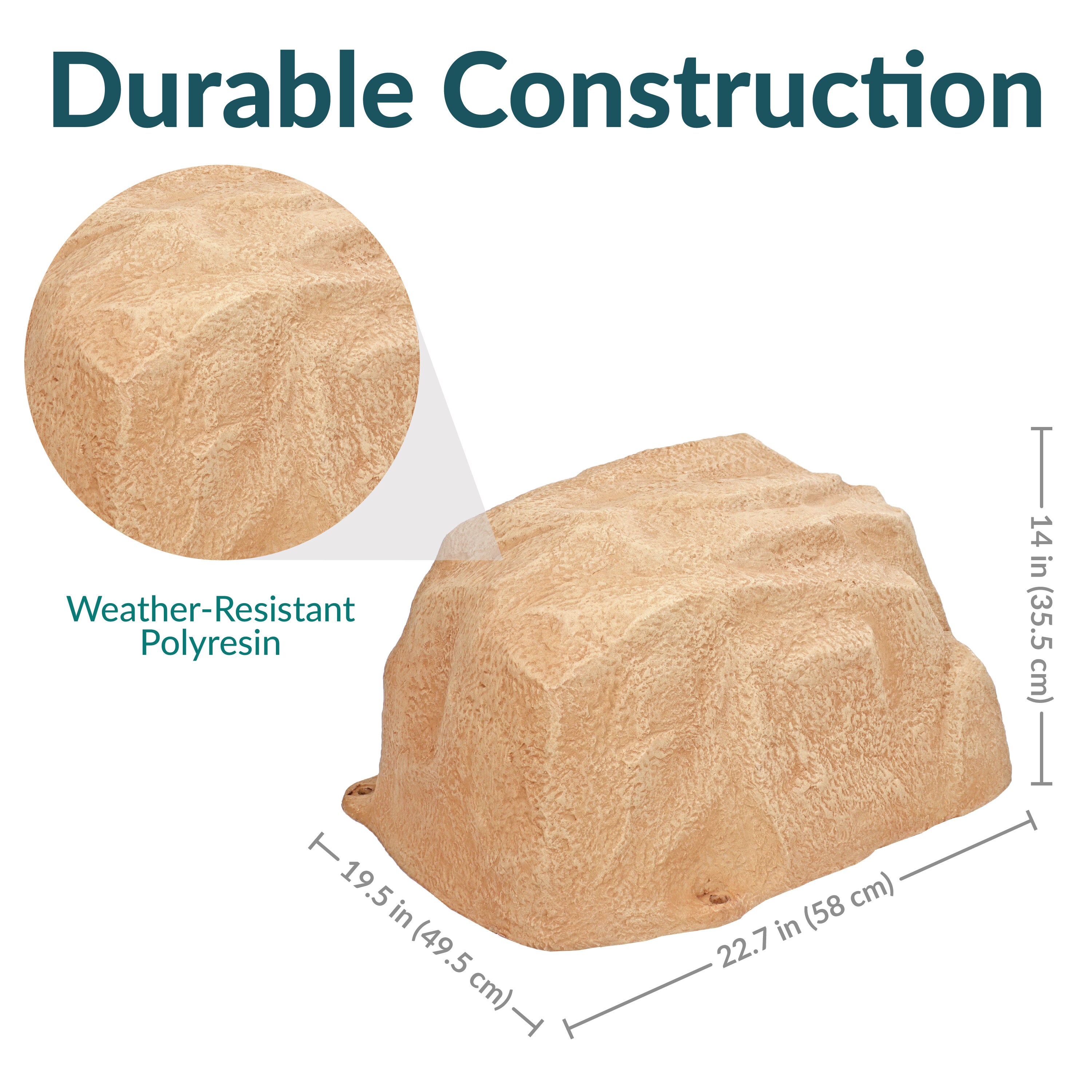 Sunnydaze Decor DG-530-COMBO Landscaping-Rock - View #3
