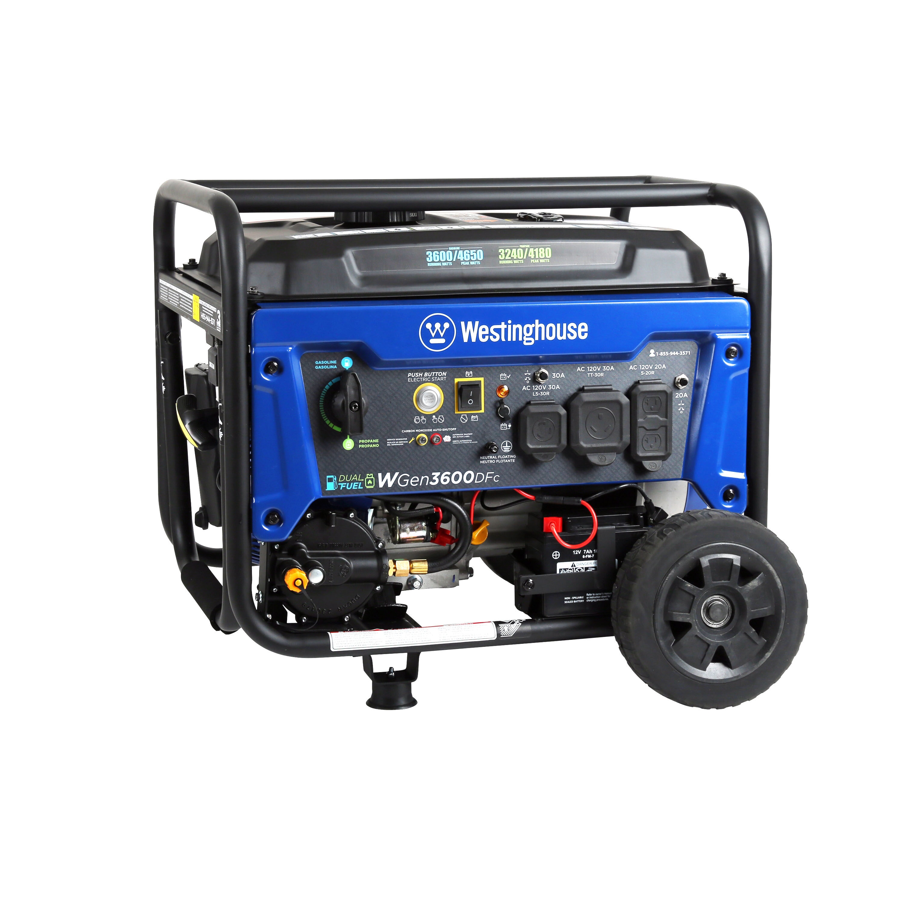 Westinghouse, WGen3600DF Generator - Dual Fuel