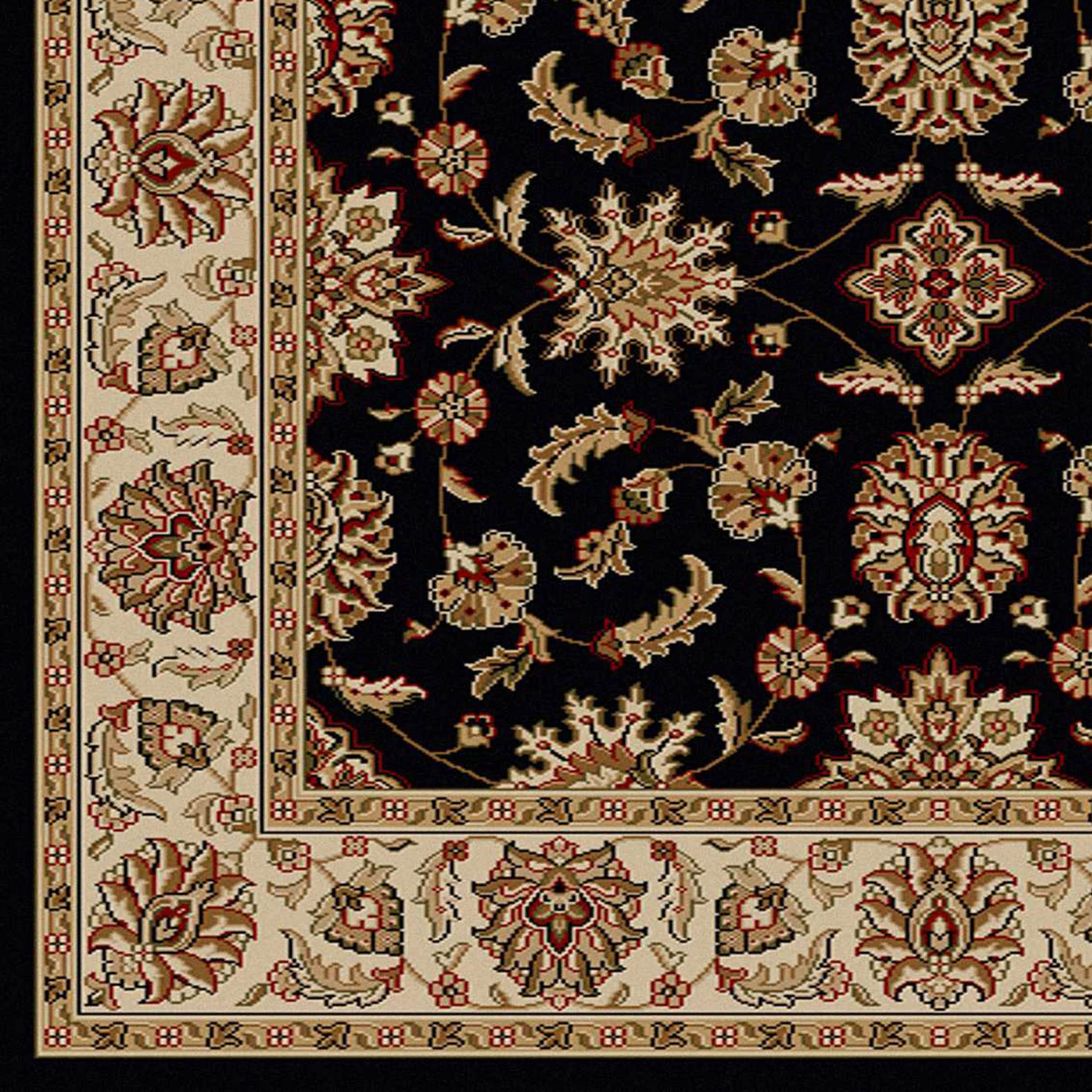 Radici USA 1592/1016/BLACK rugs - View #4