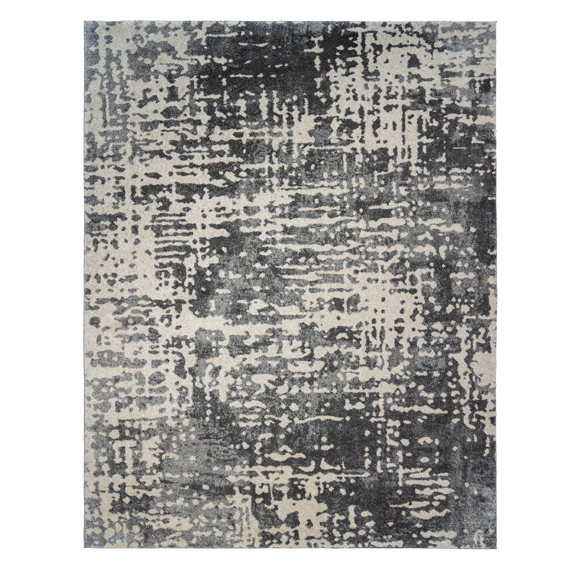 GERTMENIAN Maison 5 X 7 (ft) Ghent Silver Indoor Abstract Area Rug at ...