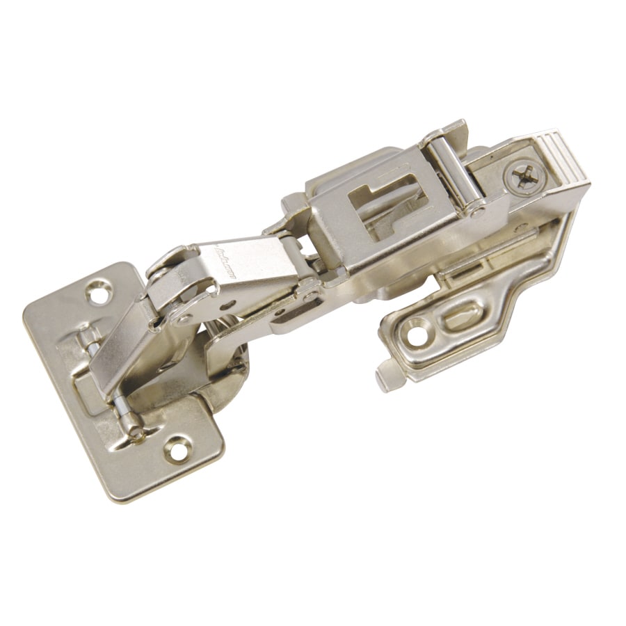Blum 1-3/8-in Overlay 110-Degree Opening Nickel Plated Self-closing  Concealed Cabinet Hinge in the Cabinet Hinges department at