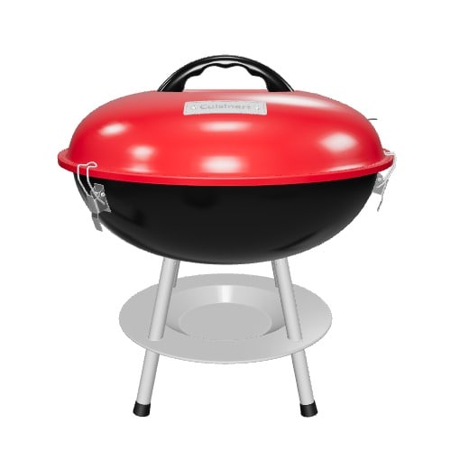 Cuisinart 14-in W Red Charcoal Grill CCG-190RB at Lowes.com