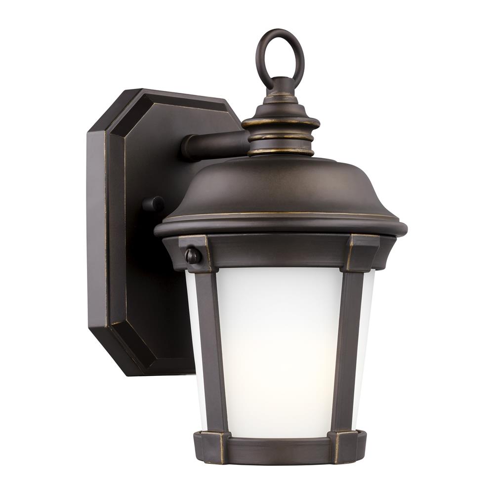 Generation Lighting 8550701-71 Calder 1 -Light 10.0-in H Antique Bronze Hardwired Outdoor Wall Light