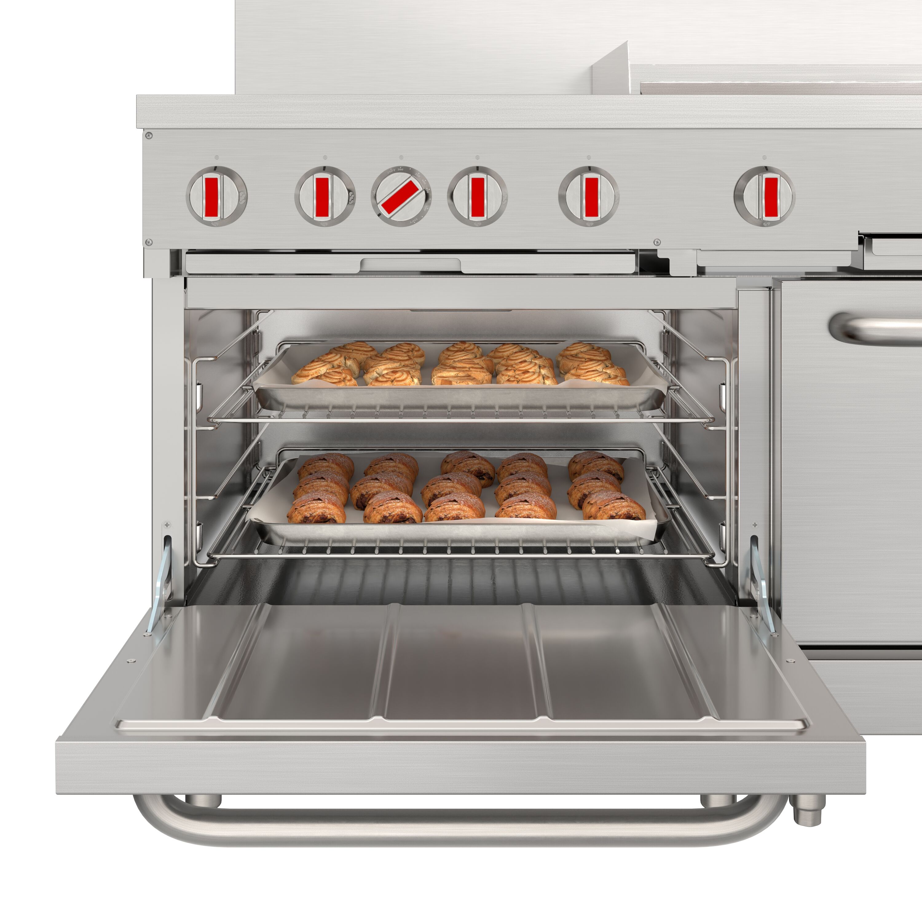 KoolMore LOW-KM-CRG482-NG Double-Oven-Gas-Ranges - View #18