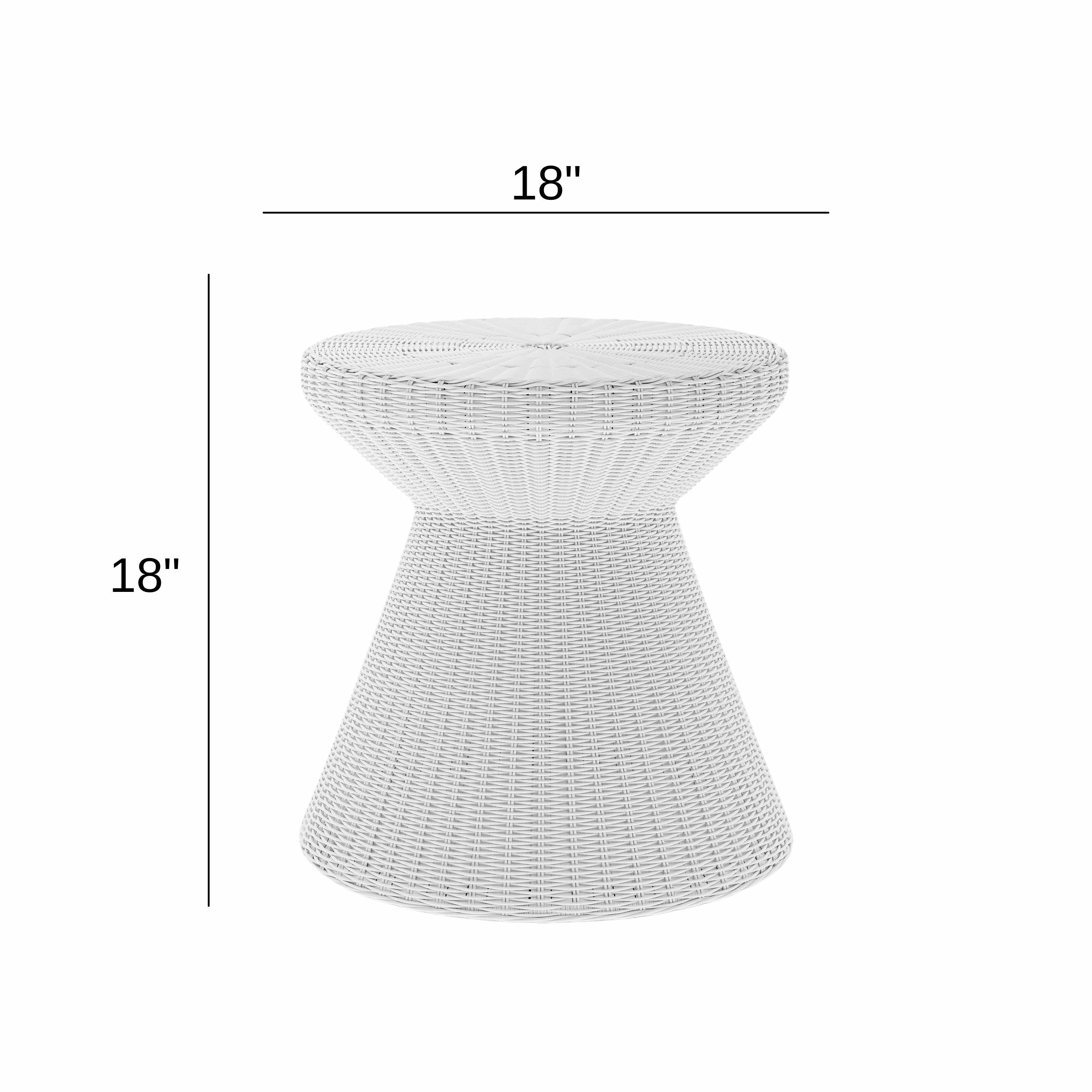 Haven Way 59-HWSTHU-WHITE Patio-Tables - View #7