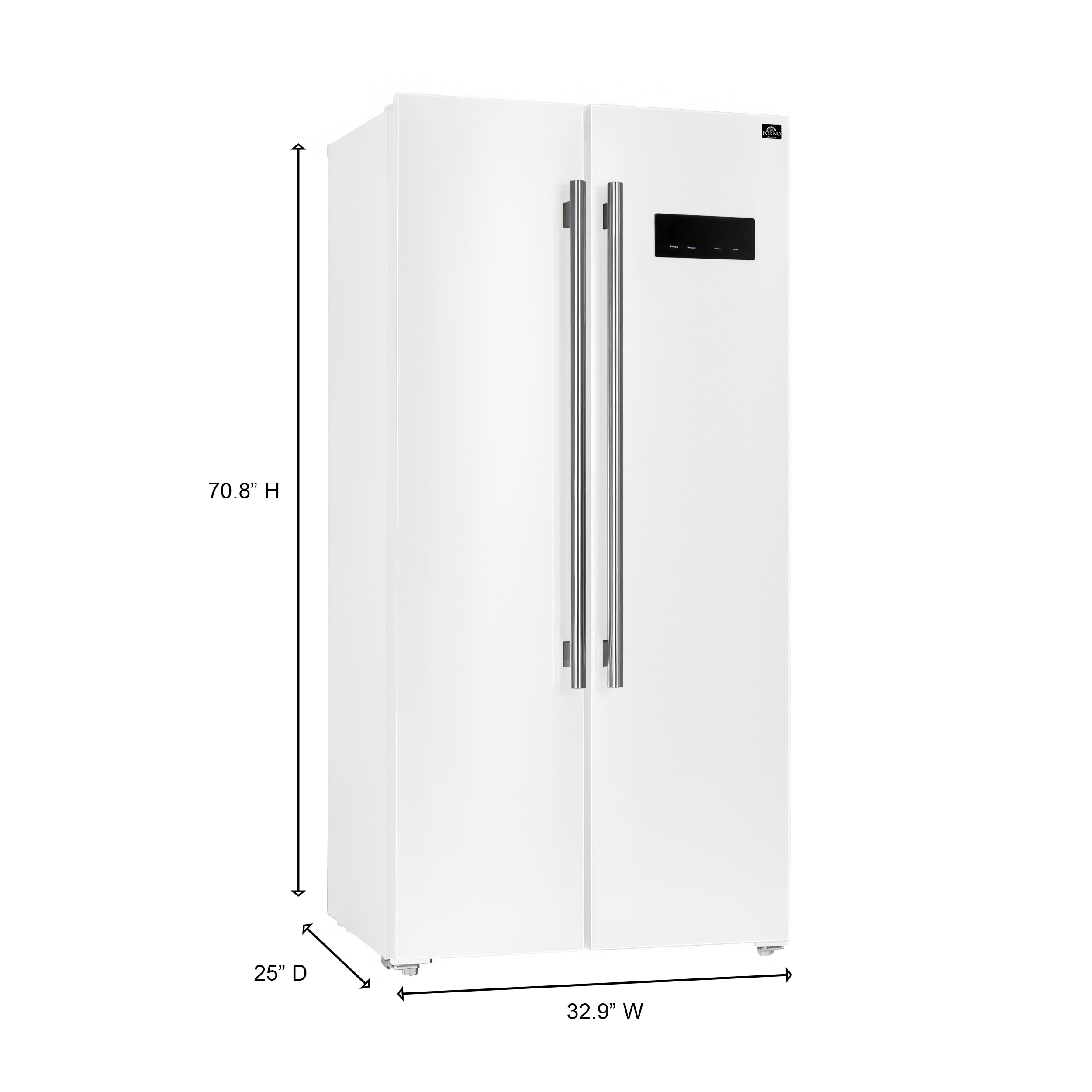 FORNO White Refrigerators at Lowes.com