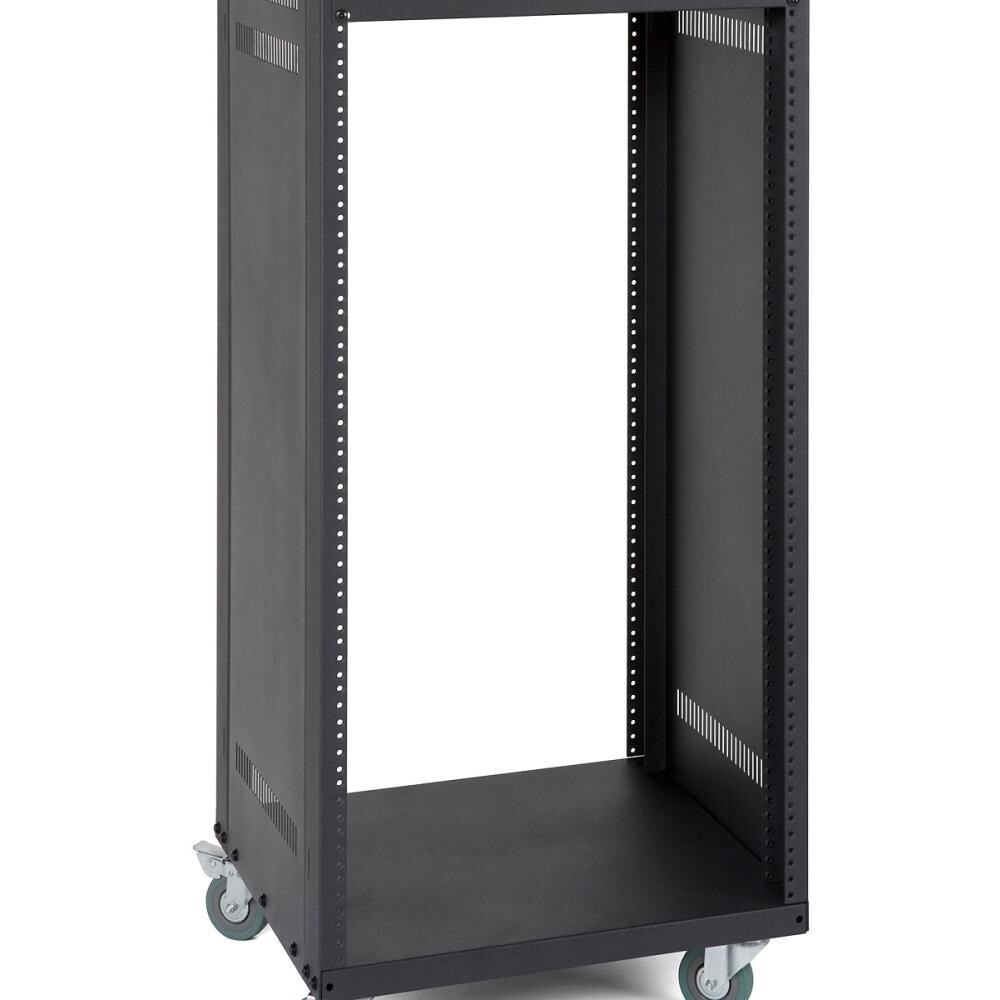  TCNCD345311 Samson Technologies SAM-21RK 18 in. 21-Space Universal Equipment Rack with Casters