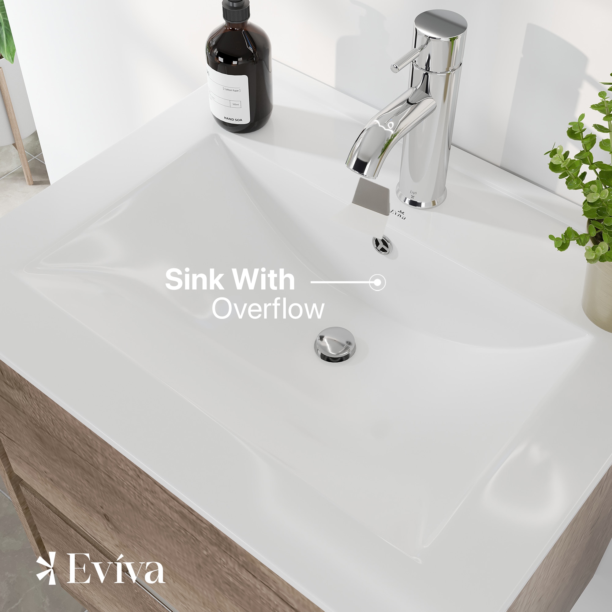 Eviva EVVN564-24GOK Bath-Vanity-Combo - View #7