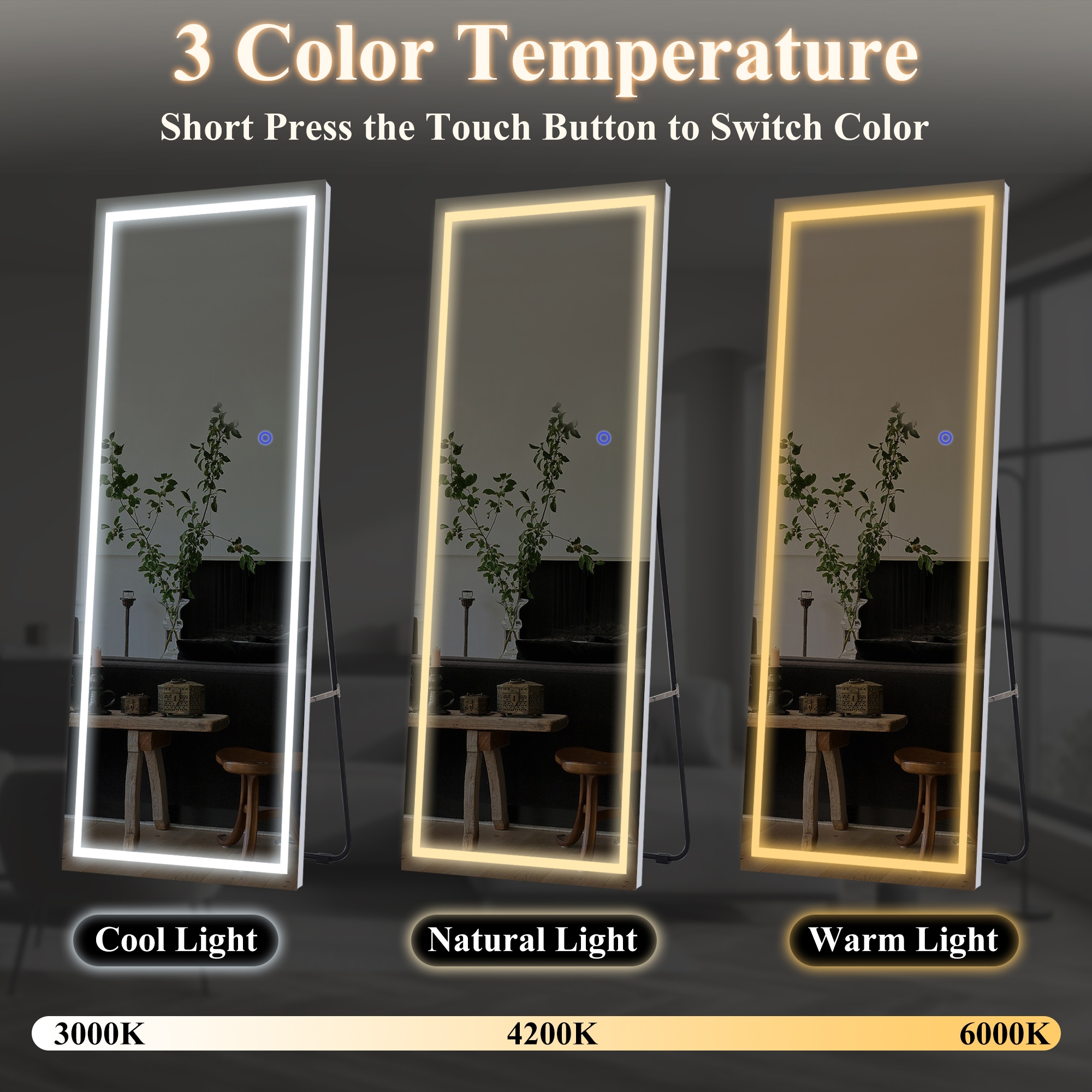 Dovelina LS-A-MR03021 Framed-Bath-Mirrors - View #6