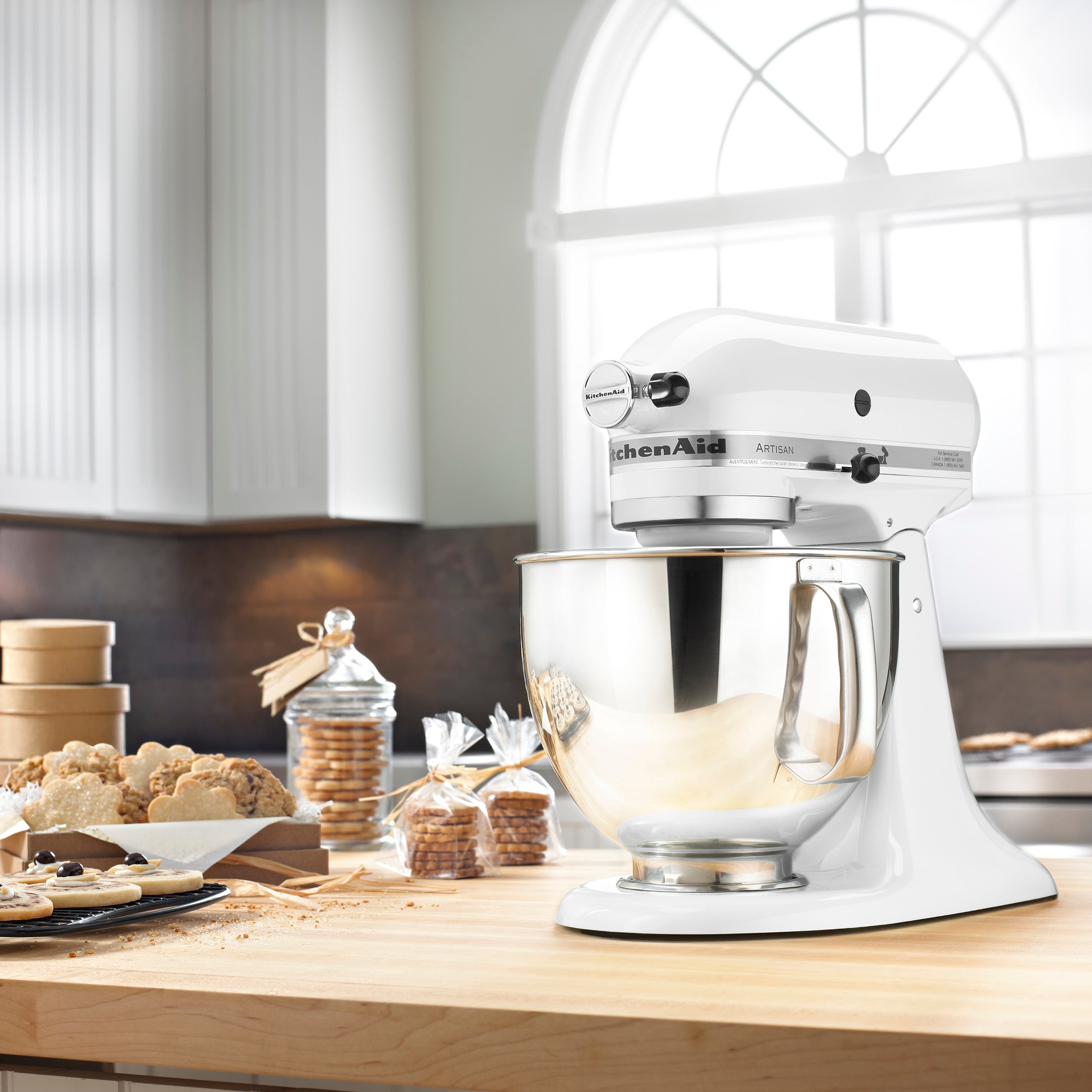 KitchenAid KSM150PSWH Stand-Mixers - View #4