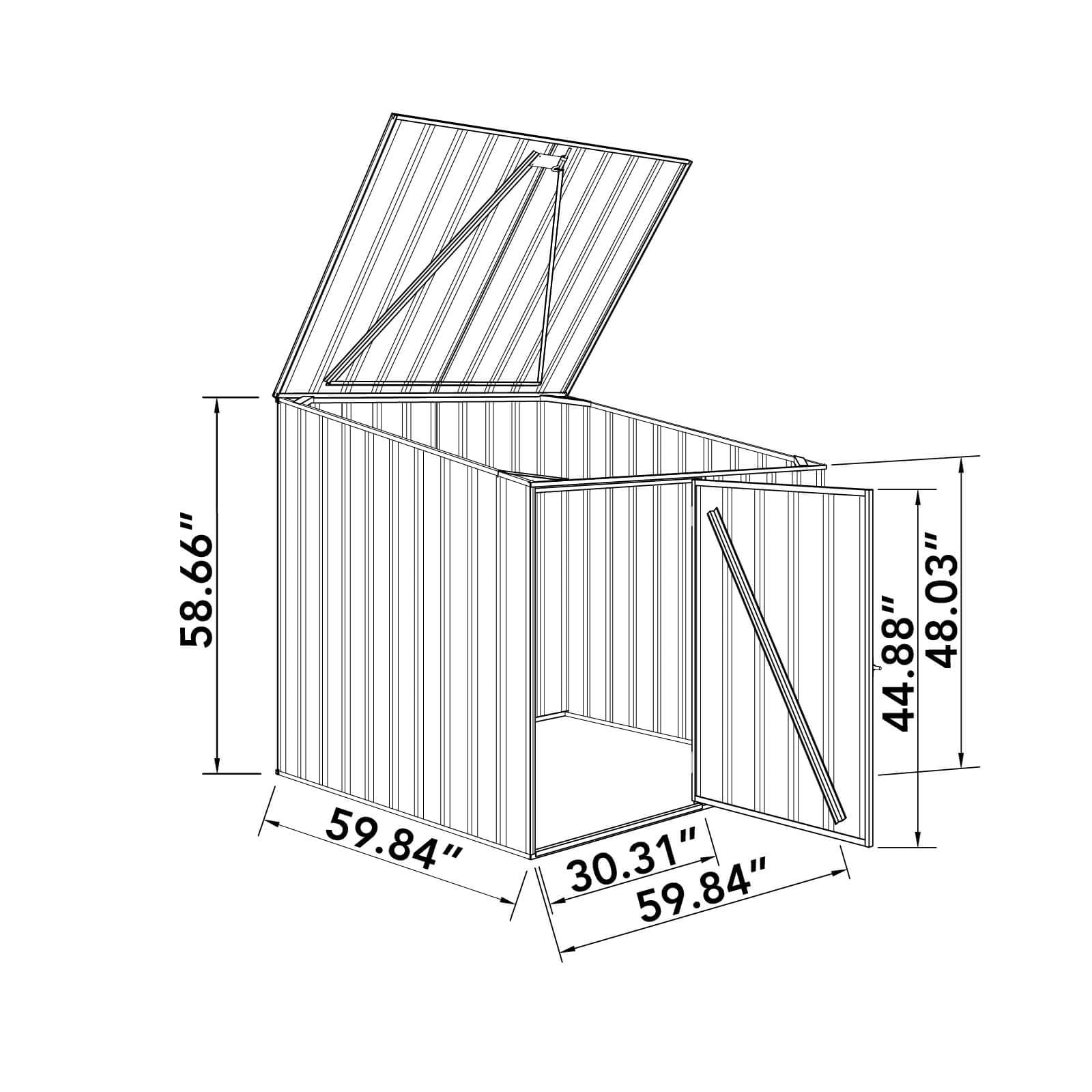 ABSCO AB1071 Metal-Storage-Buildings-Sheds - View #7