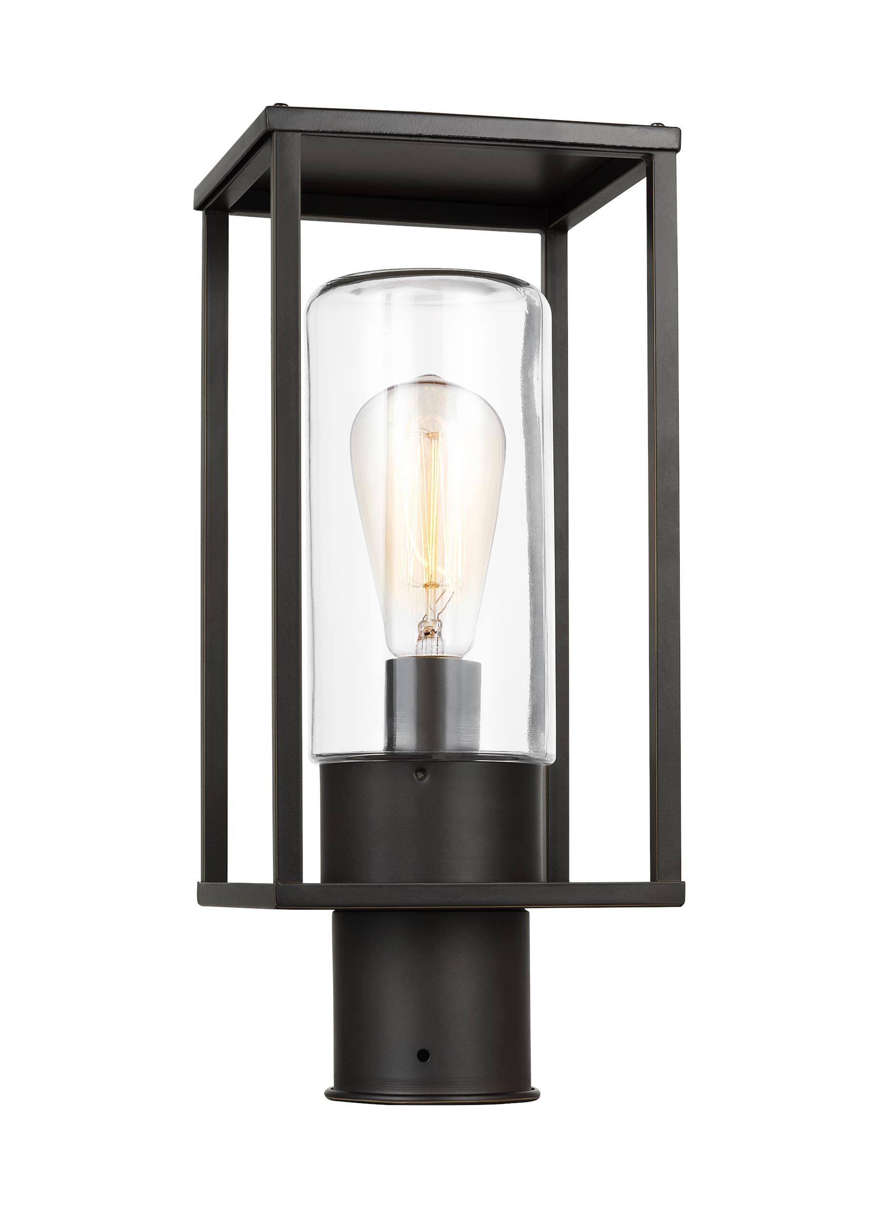 Generation Lighting 8231101-71 Vado 1 -Light 15-in H Antique Bronze Hardwired Outdoor Wall Light